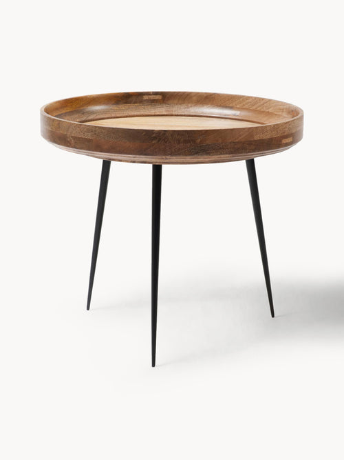 Gallery image 1 - Round Mango Wood Side Table Bowl