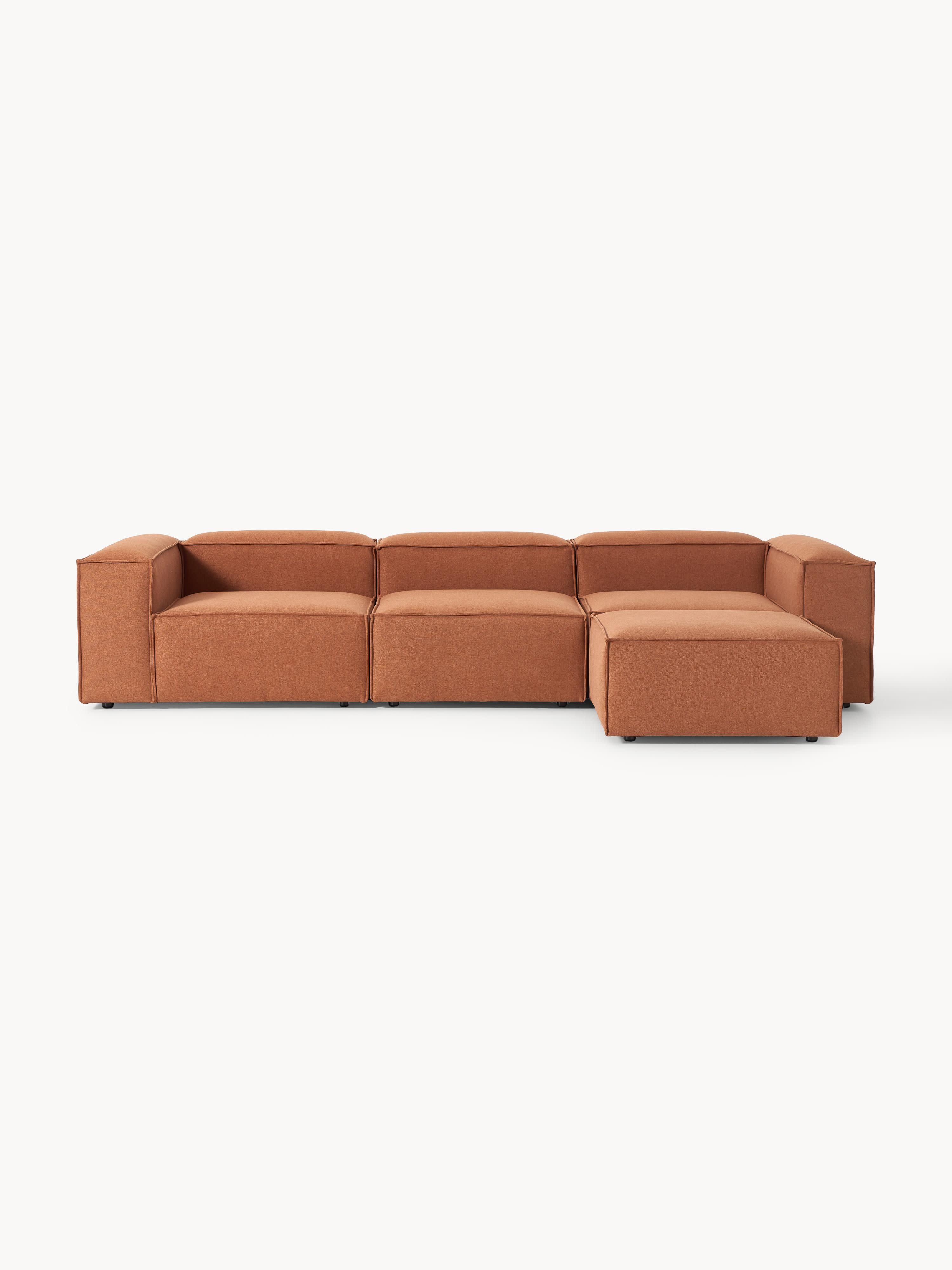 Gallery image 1 - Modular Sofa Lennon (4-seater) with Ottoman (left/right)