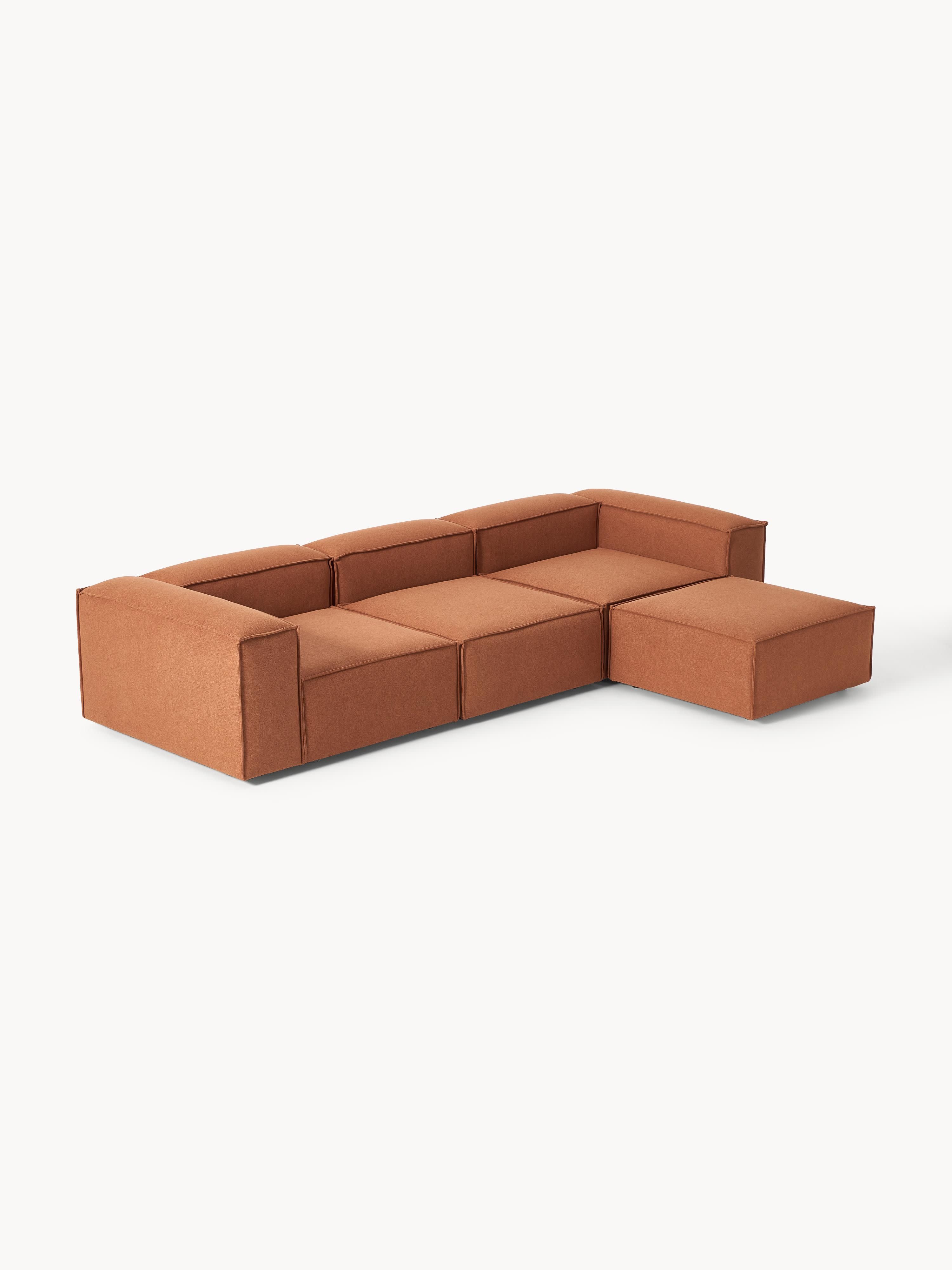Lennon Modular Sofa (4-seater) with Ottoman (left/right)
