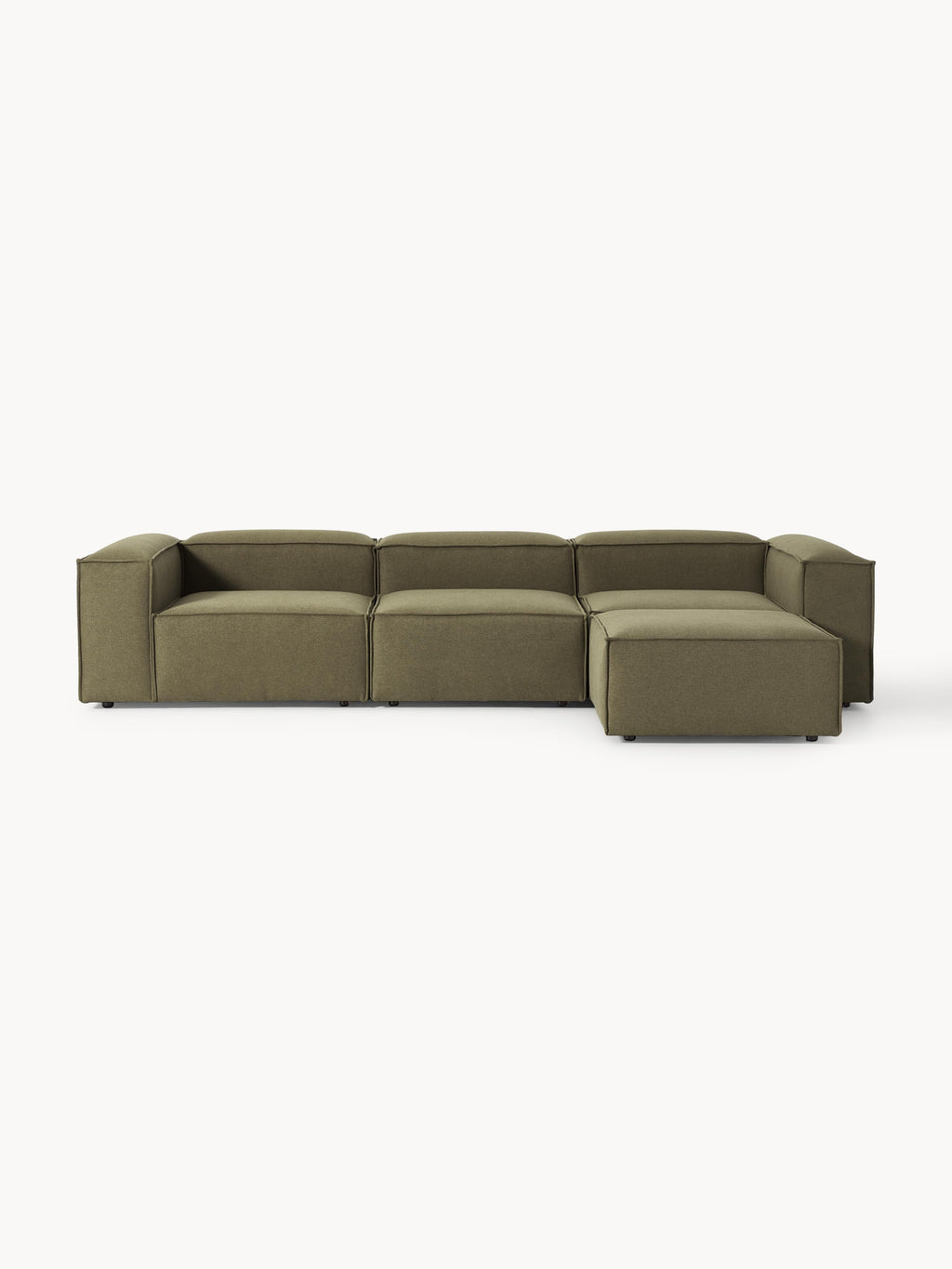 Lennon Modular Sofa (4-seater) with Ottoman (left/right)