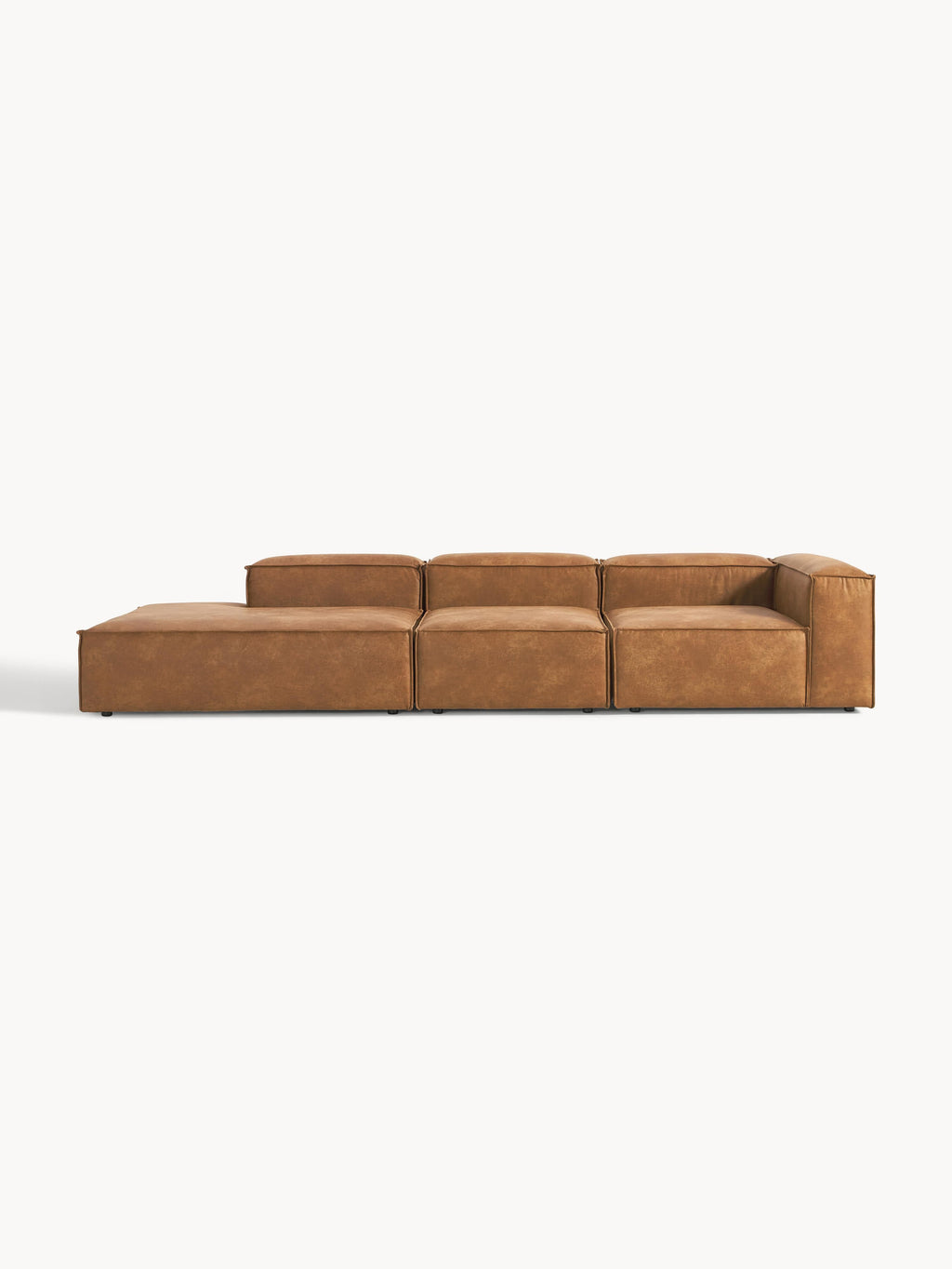 Lennon XL Modular Leather Ottoman