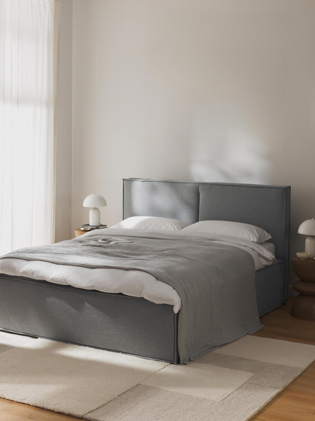 Dream Upholstered Bed with Storage Space
