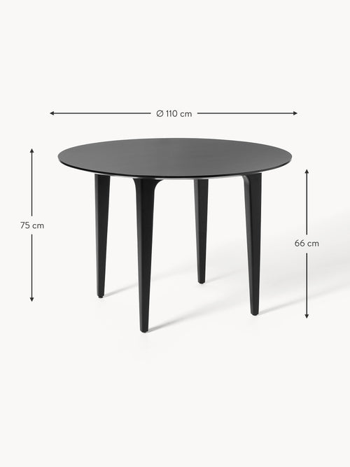 Archie Round Mango Wood Dining Table, in various sizes