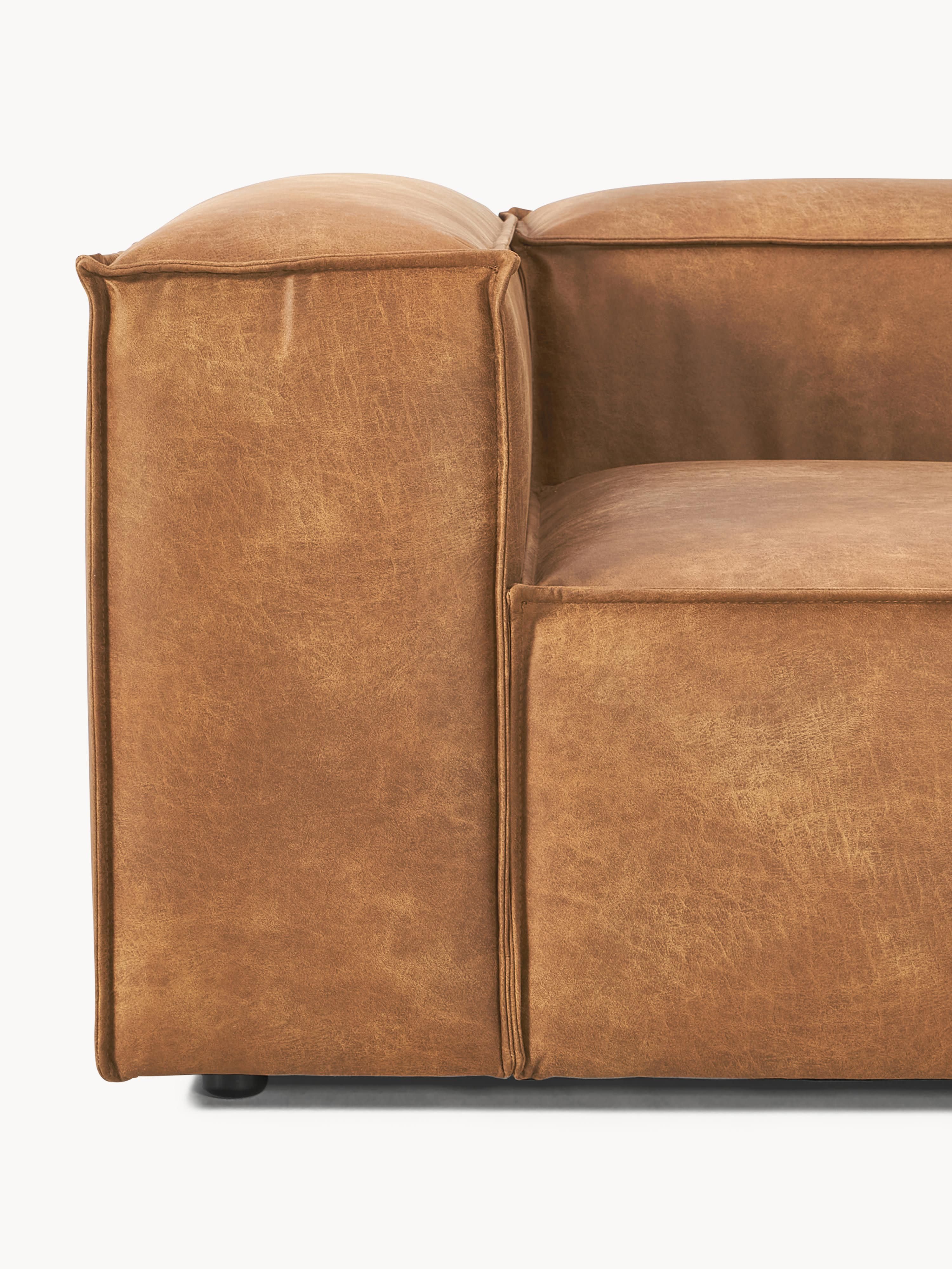 Lennon Modular Leather Ottoman