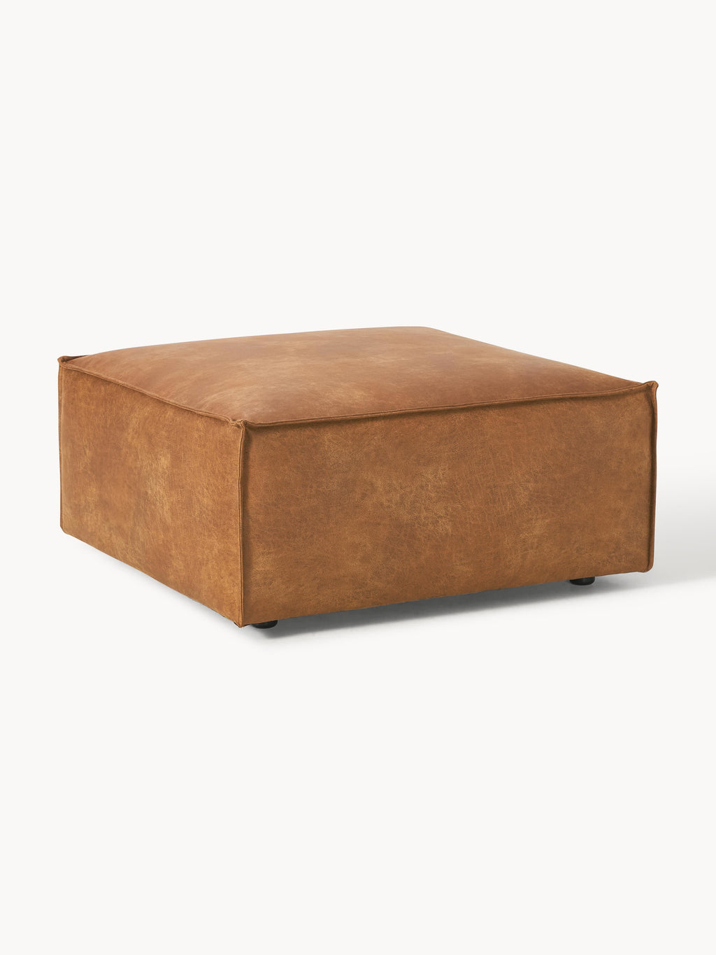 Lennon Leather Ottoman
