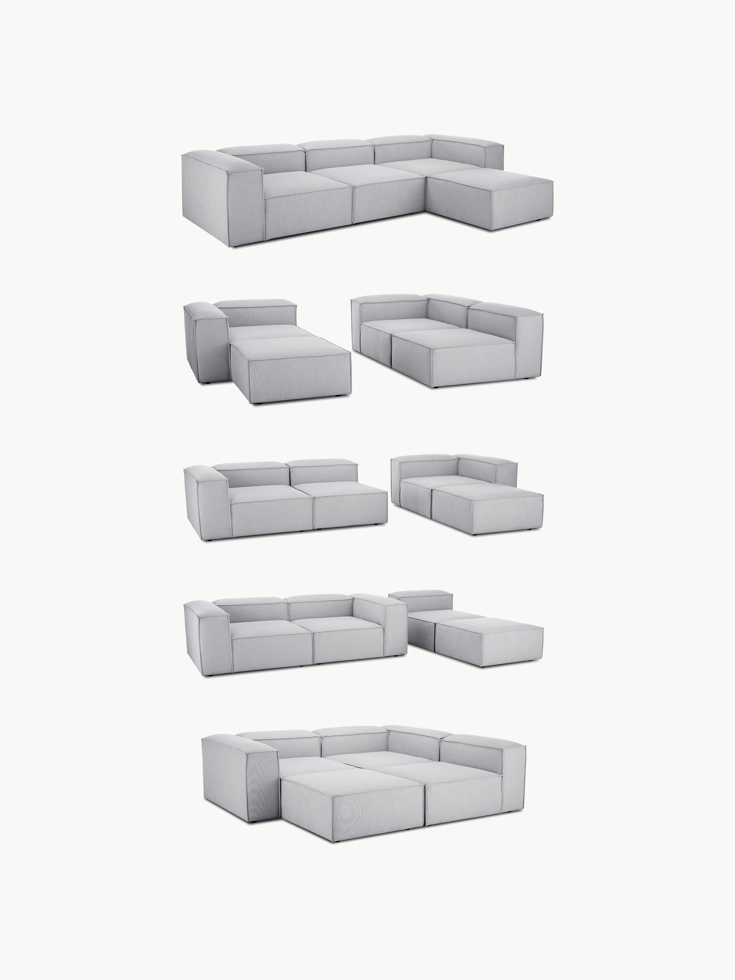 Lennon Modular Sofa (4-seater) with Ottoman (left/right)