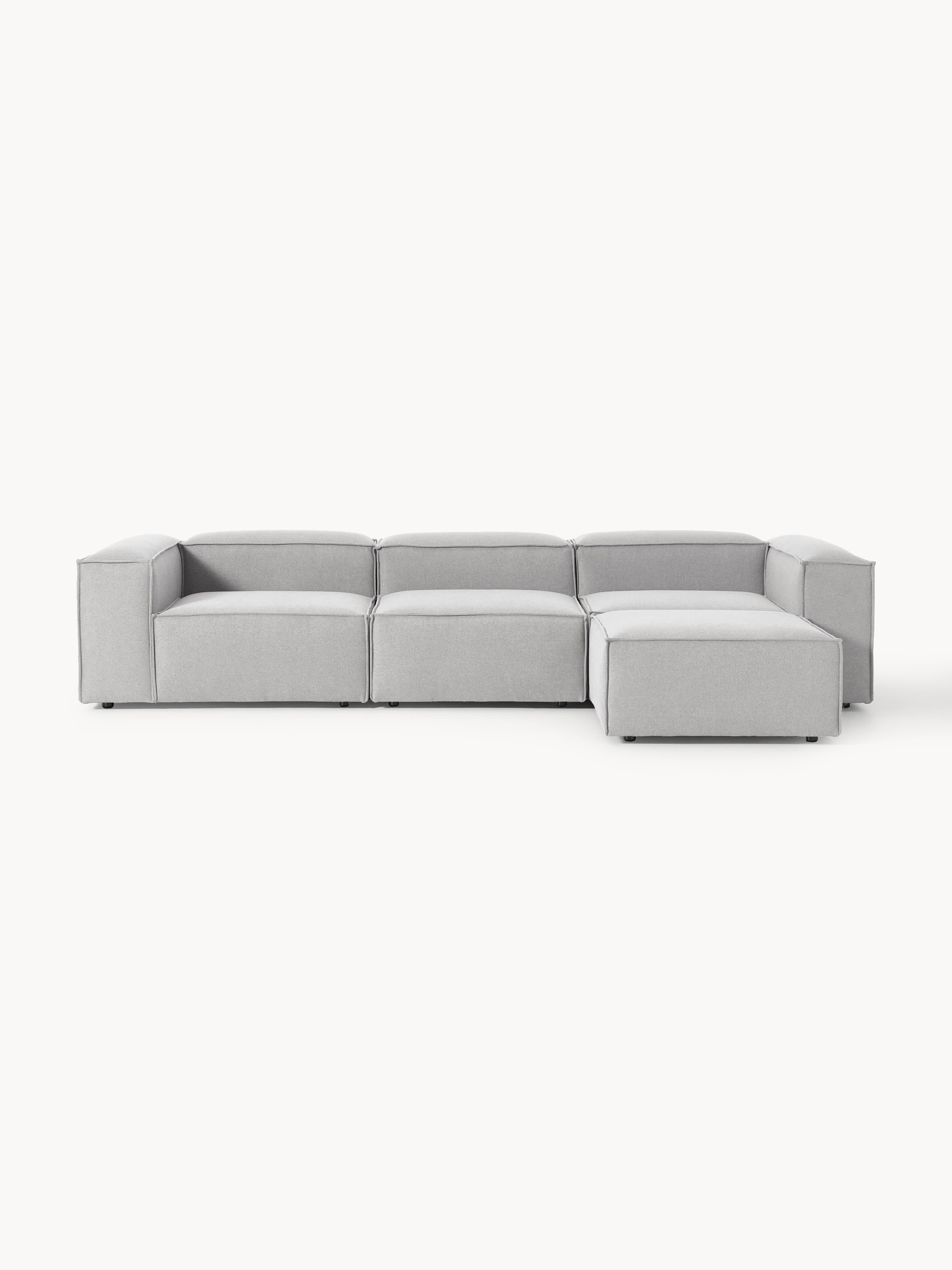 Gallery image 1 - Modular Sofa Lennon (4-seater) with Ottoman (left/right)