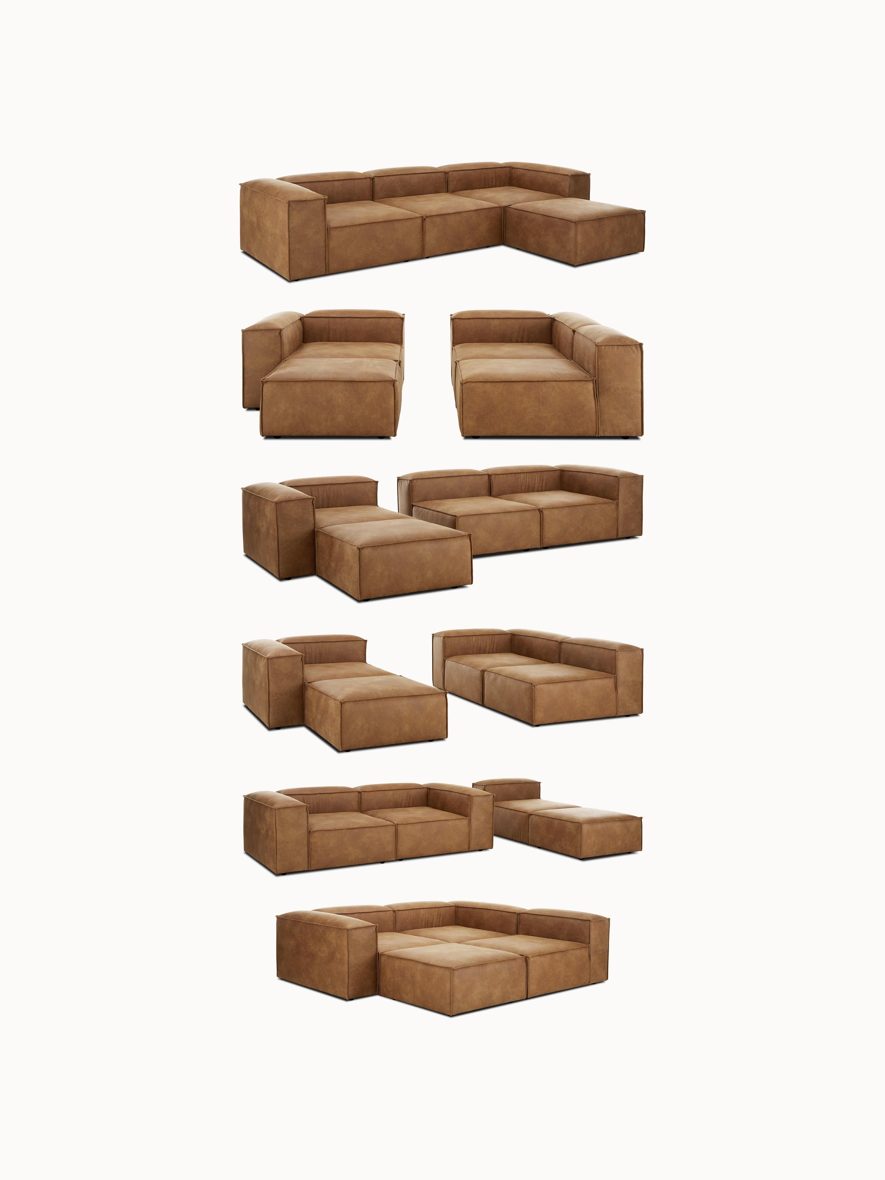 Lennon Modular Leather Sofa (3-seater)
