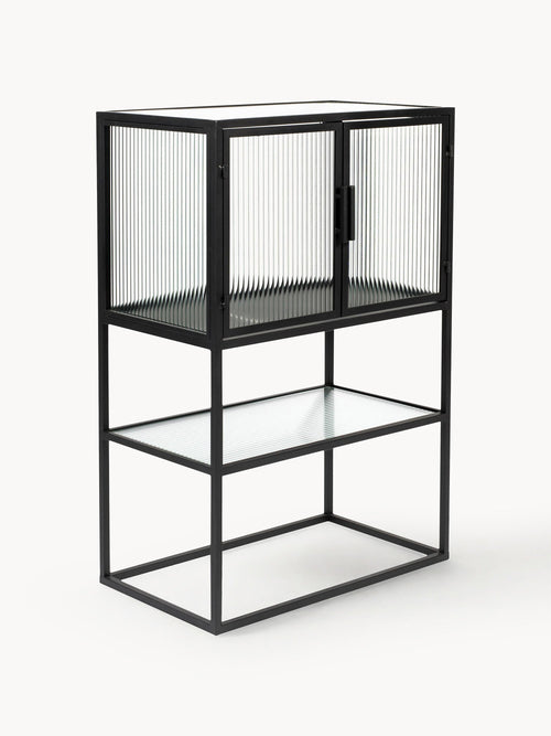 Gallery image 1 - Highboard Boli with Grooved Glass