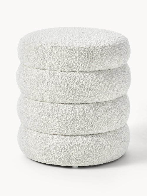 Gallery image 1 - Bouclé Upholstered Stool Alto