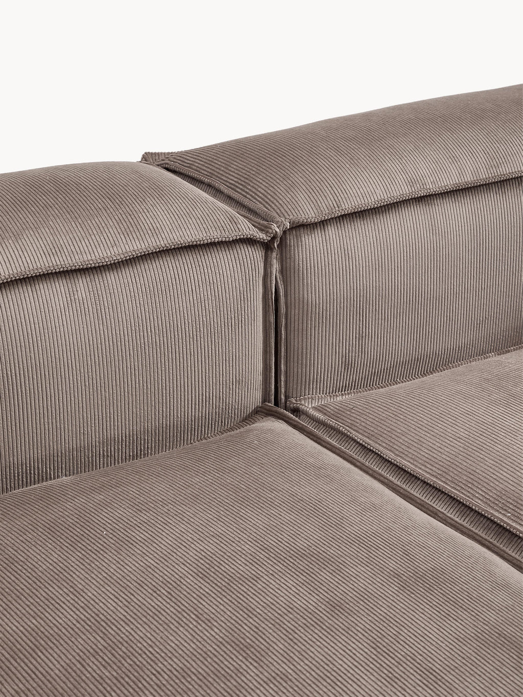 Lennon Corduroy Modular Corner Sofa (3-seater)