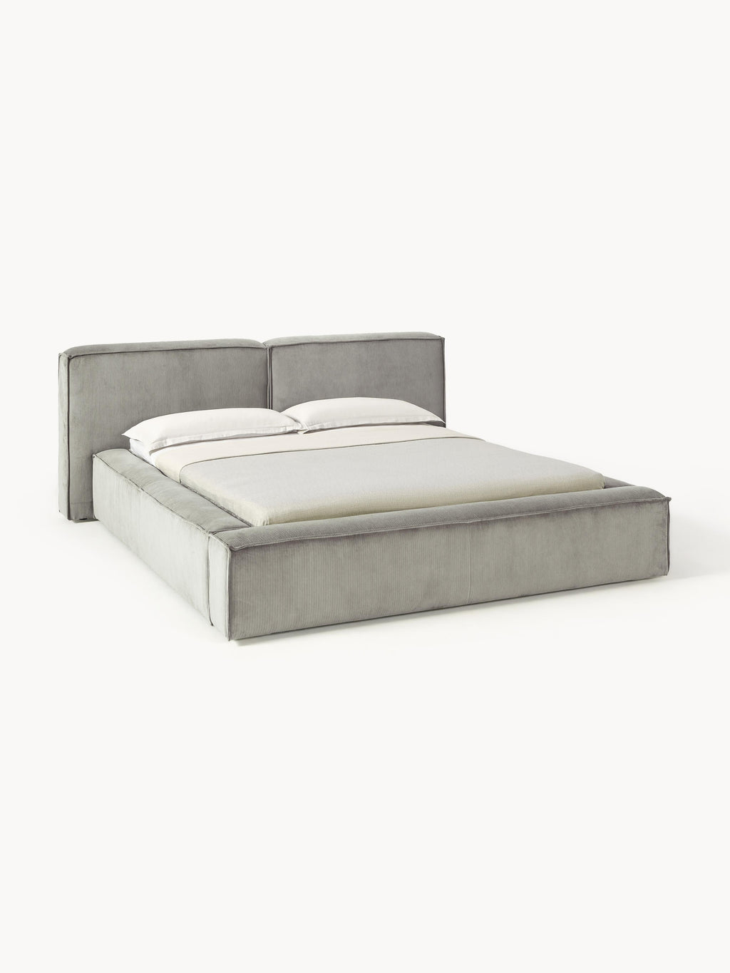 Lennon Upholstered Corduroy Bed