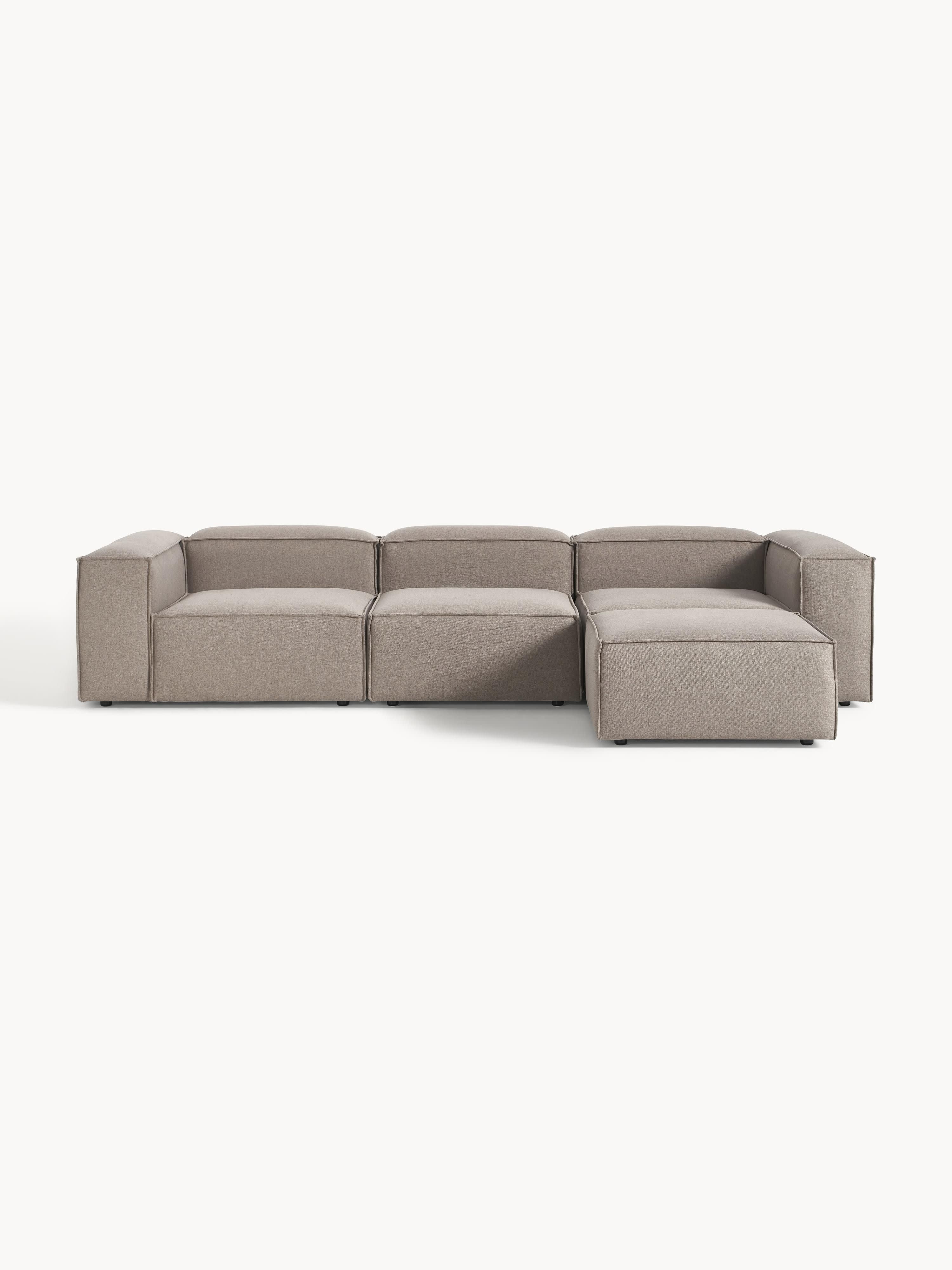 Lennon Modular Sofa (4-seater) with Ottoman (left/right)