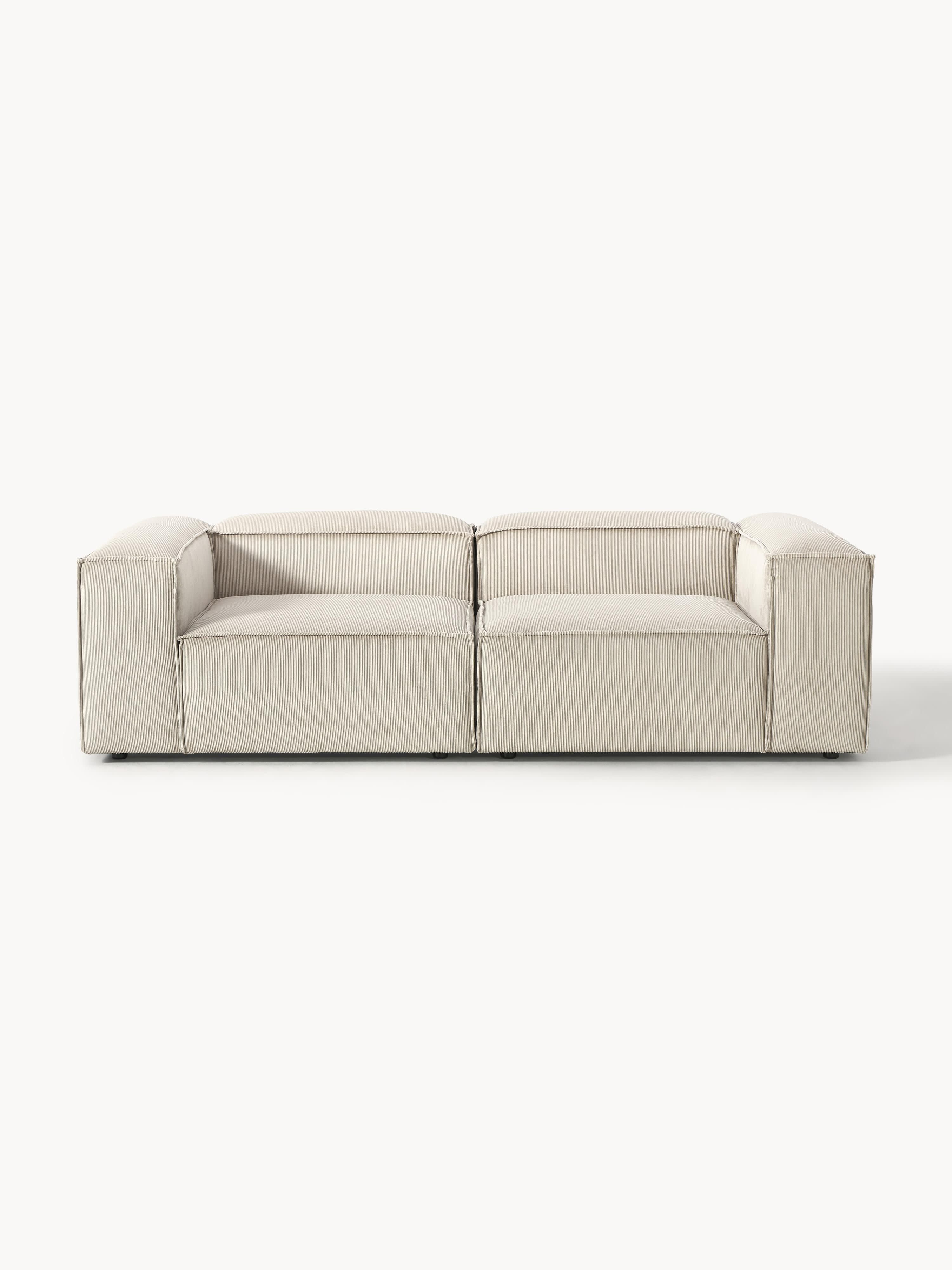 Gallery image 1 - Corduroy Modular Sofa Lennon (3-seater)