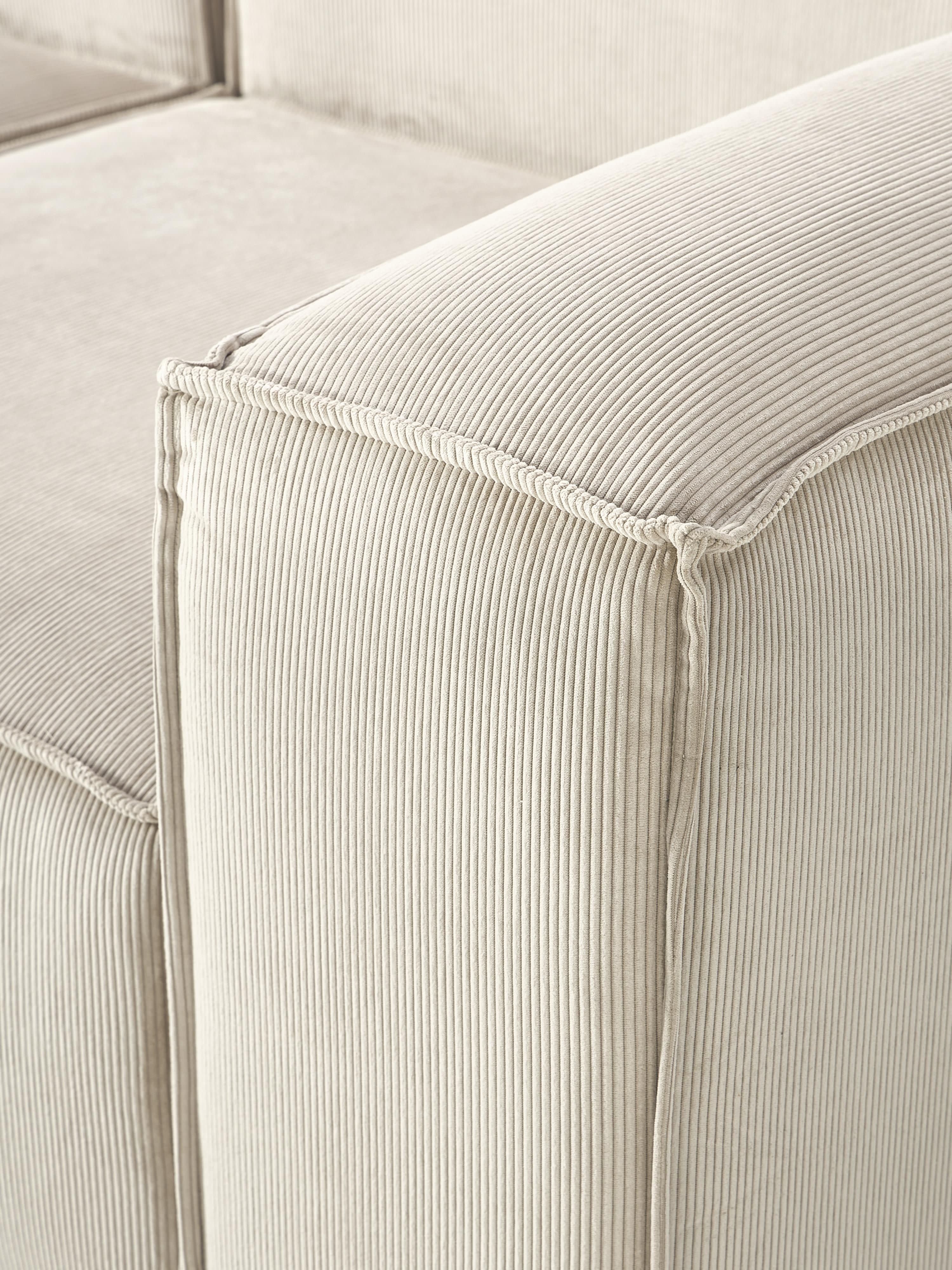 Lennon Corduroy Modular Sofa (3-seater)