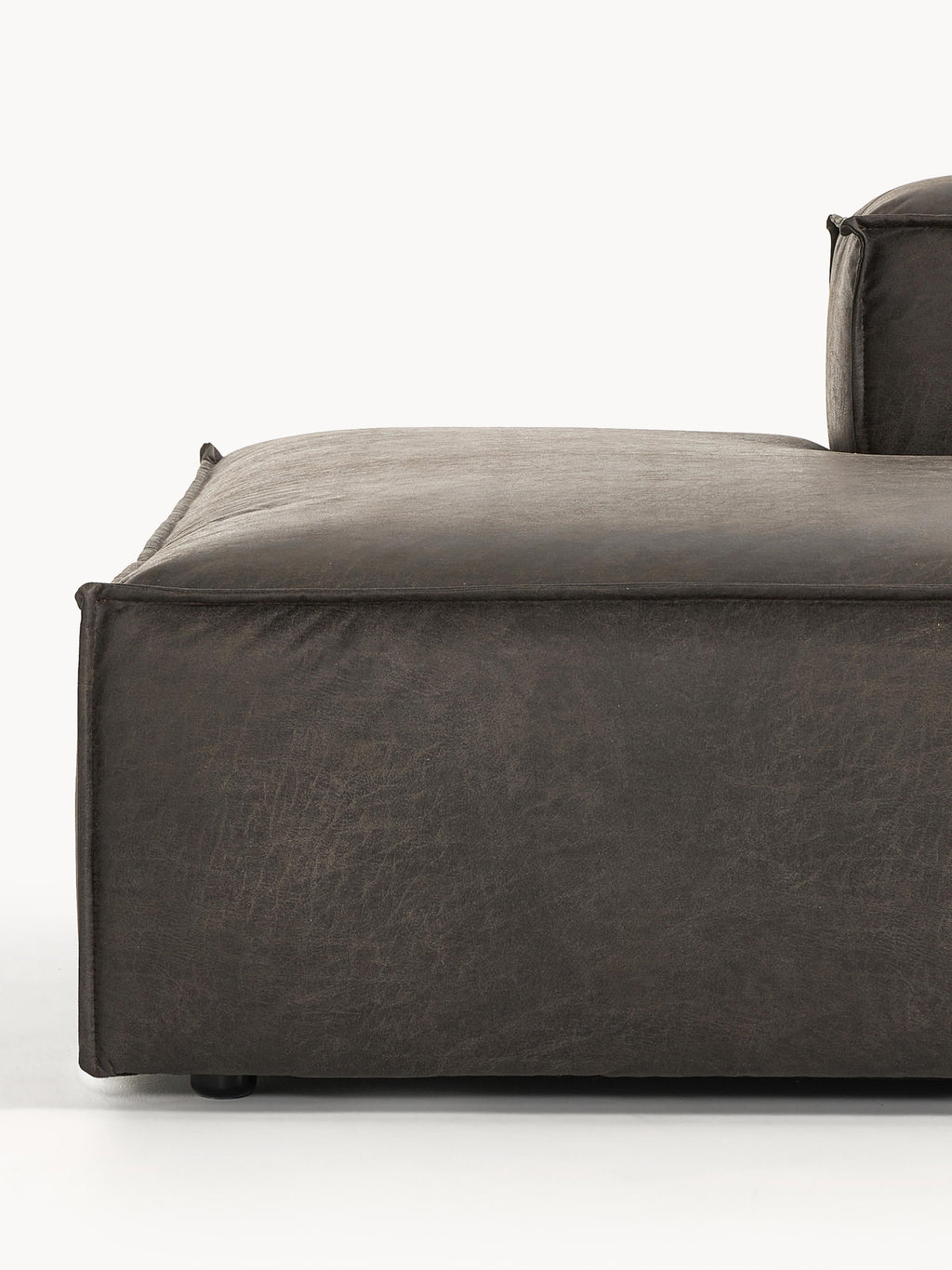 Lennon XL Modular Leather Ottoman