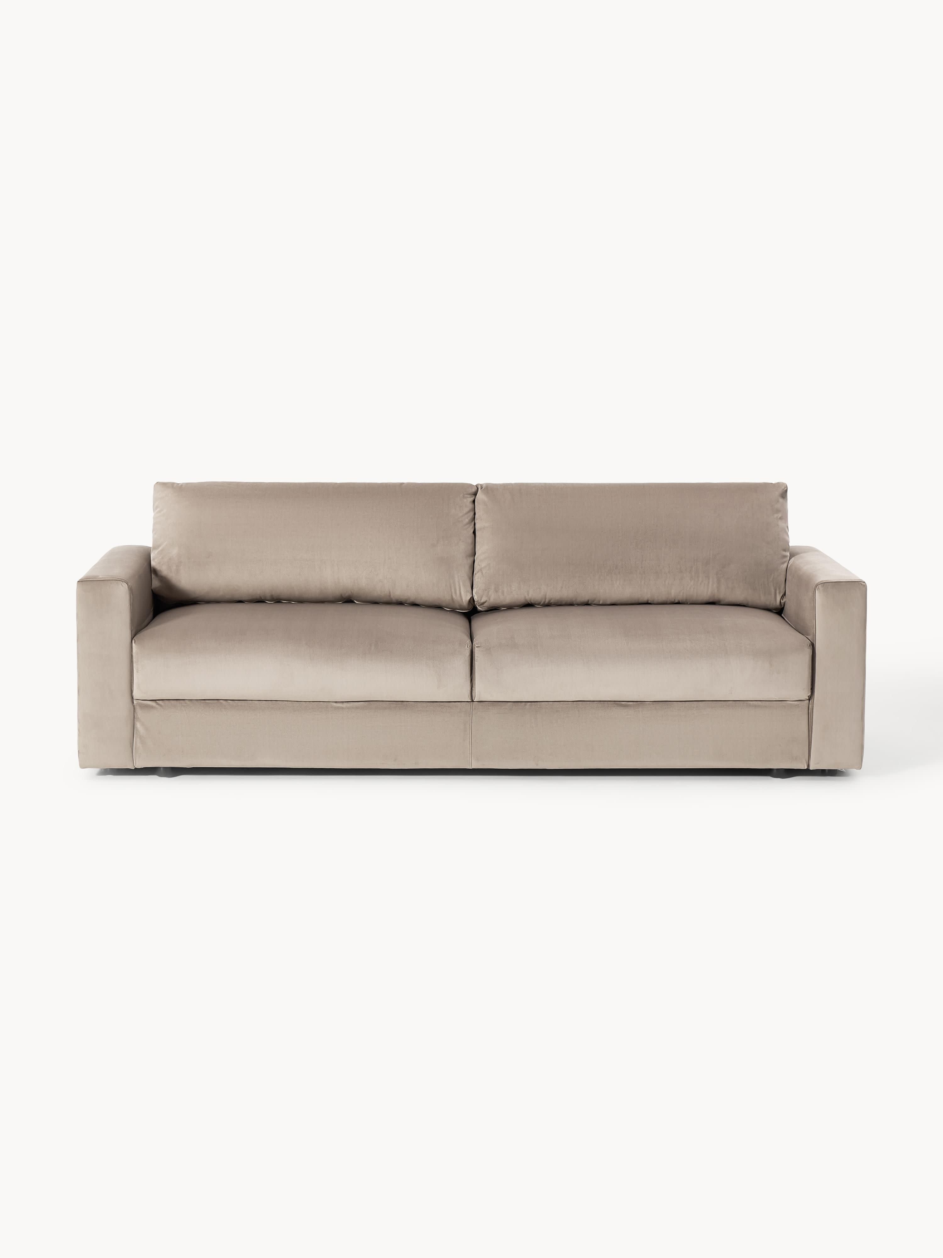 Gallery image 1 - Velvet Sofa Bed Tasha (3-seater)