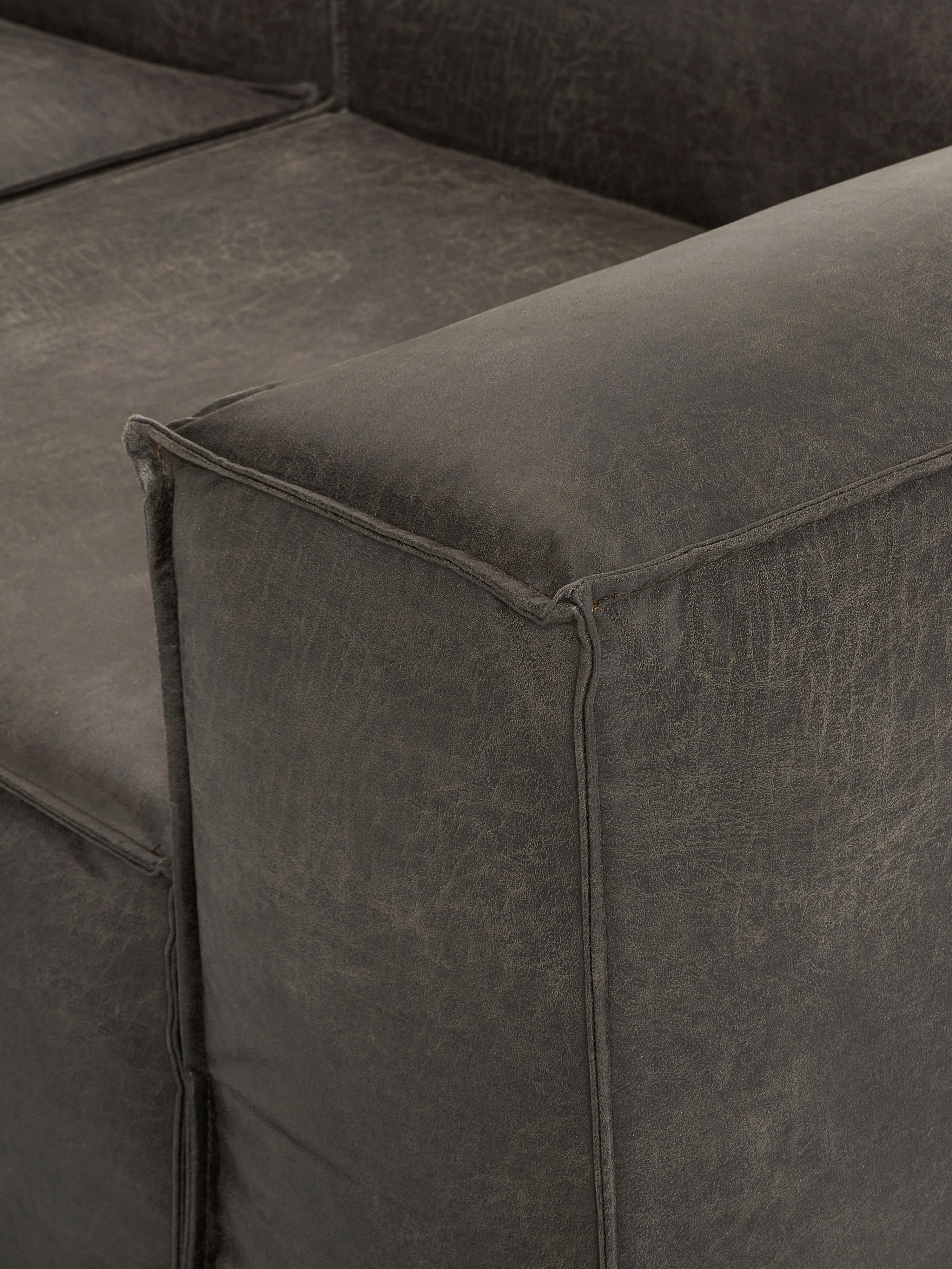 Lennon Modular Leather Ottoman