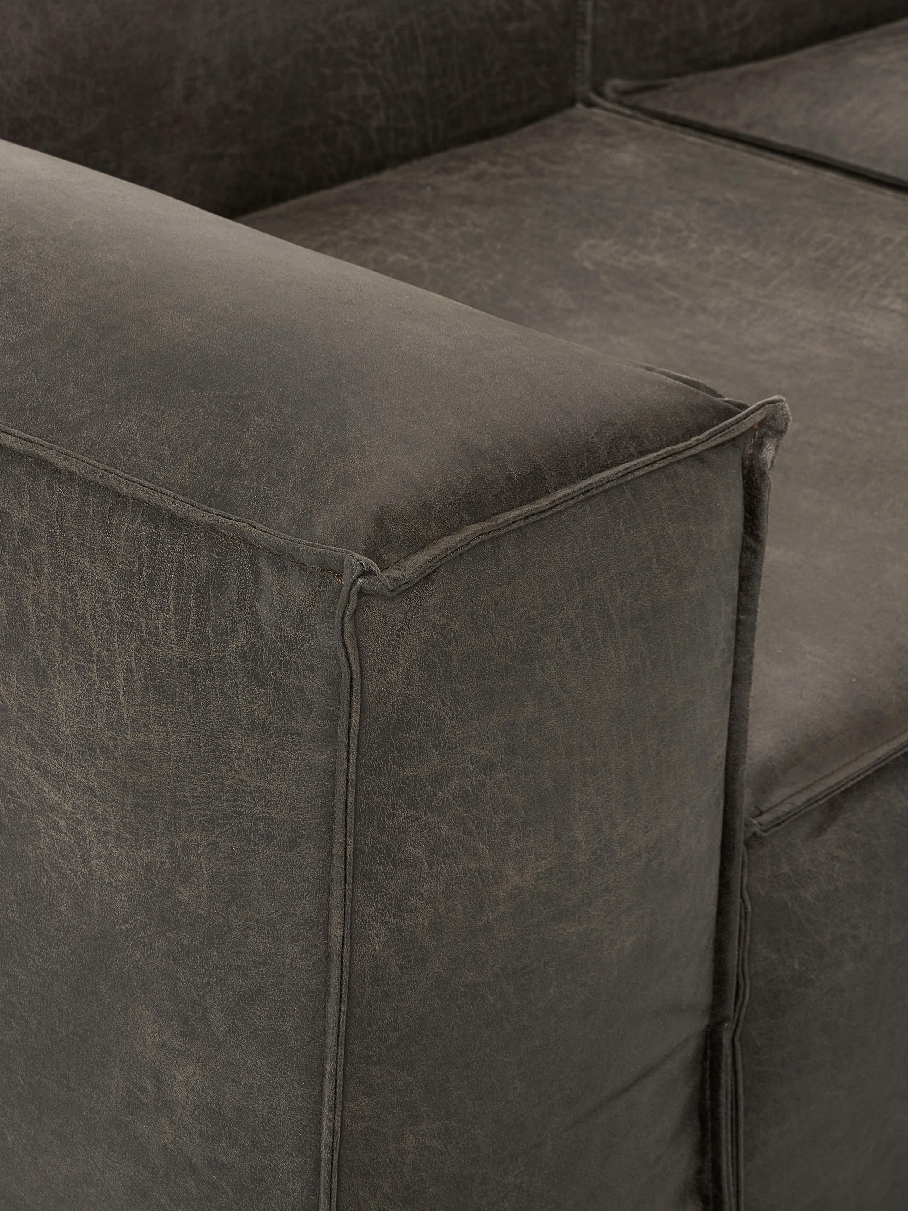 Lennon Modular Leather Ottoman