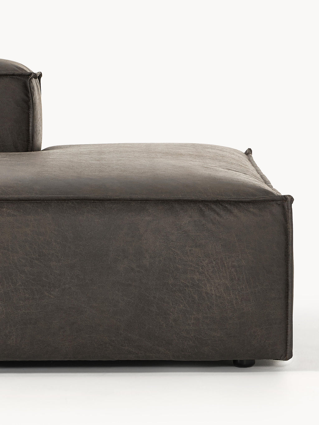 Lennon Modular Leather Ottoman