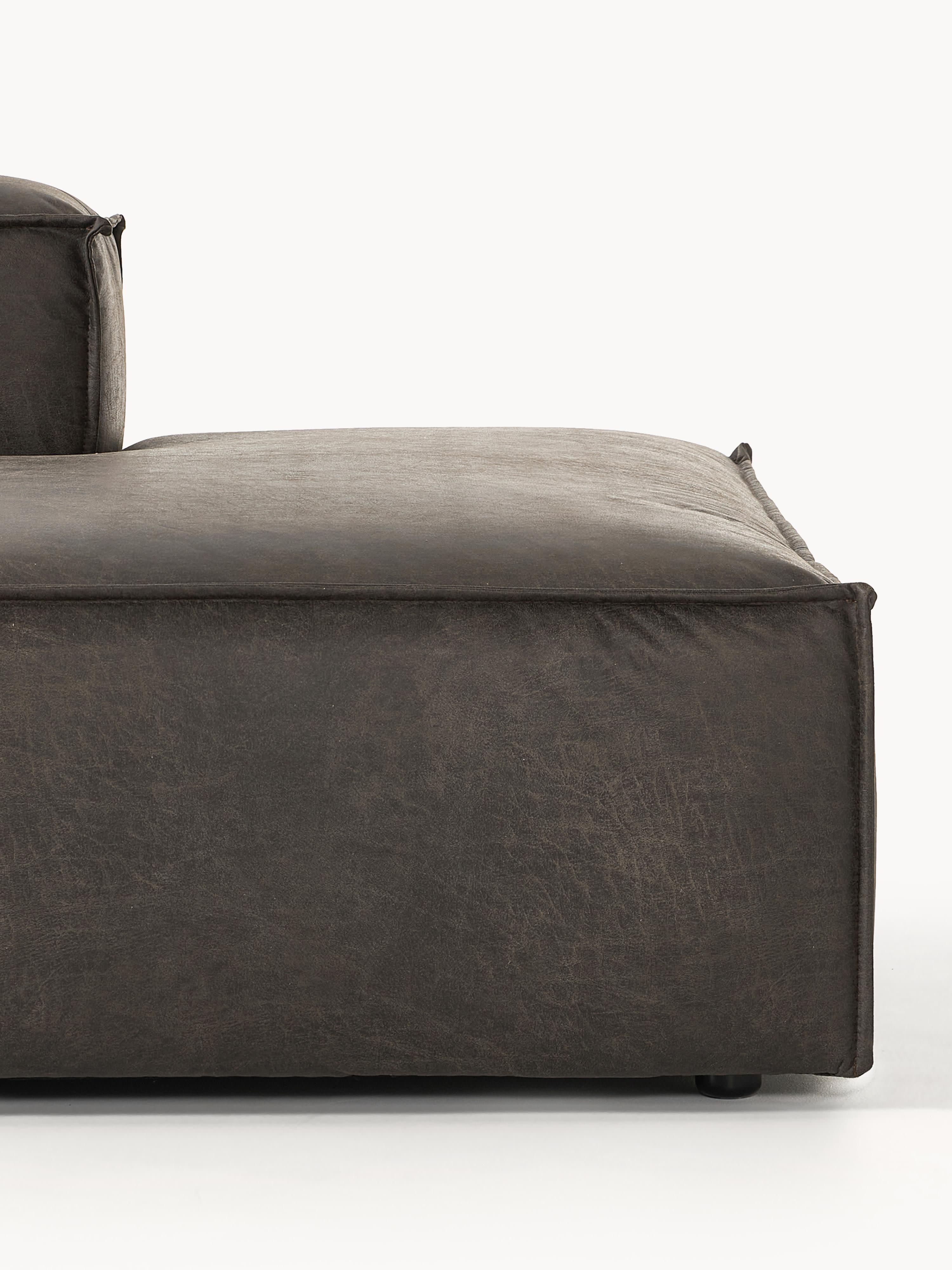 Lennon Modular Leather Ottoman