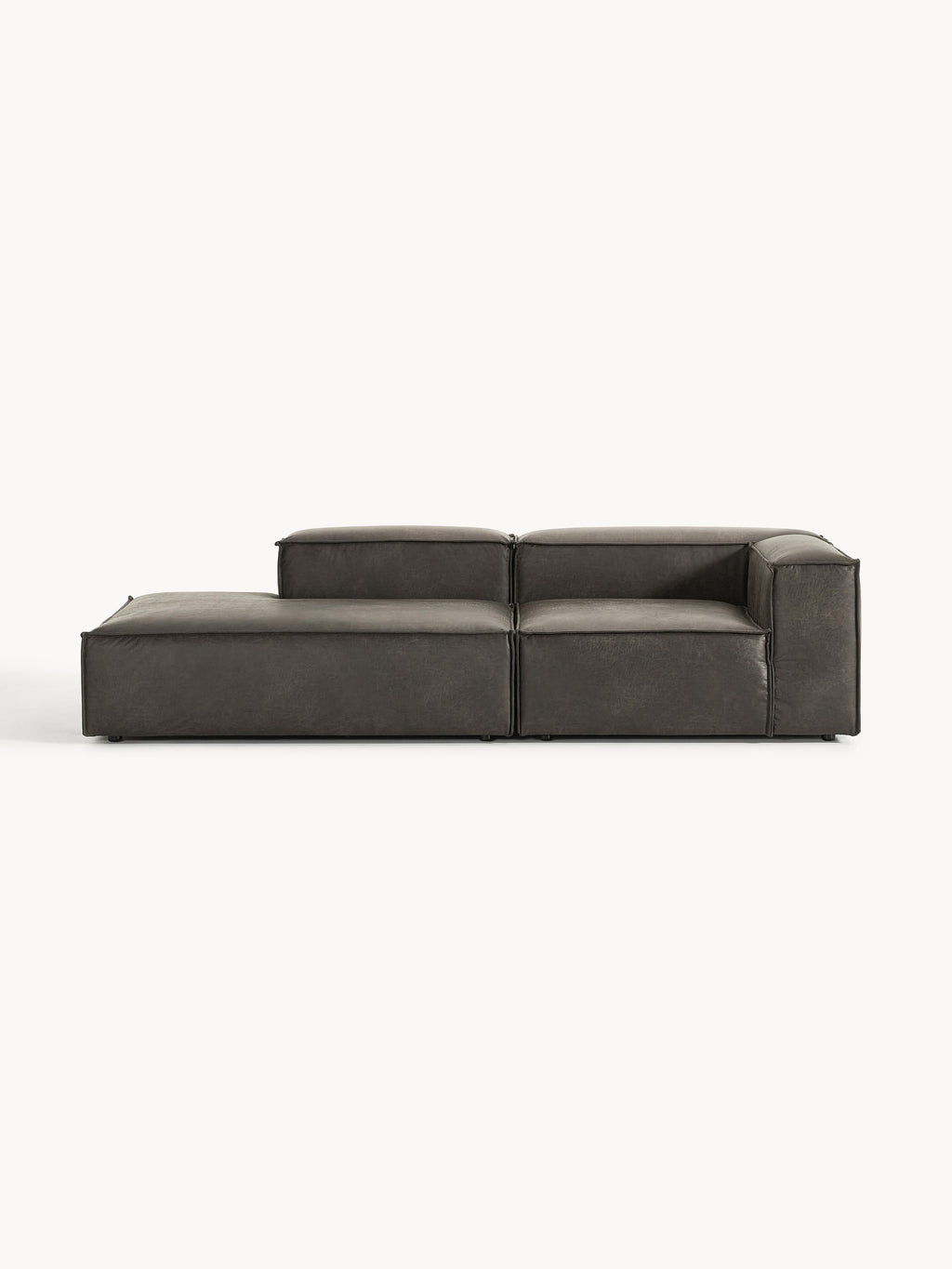 Lennon Modular Leather Ottoman
