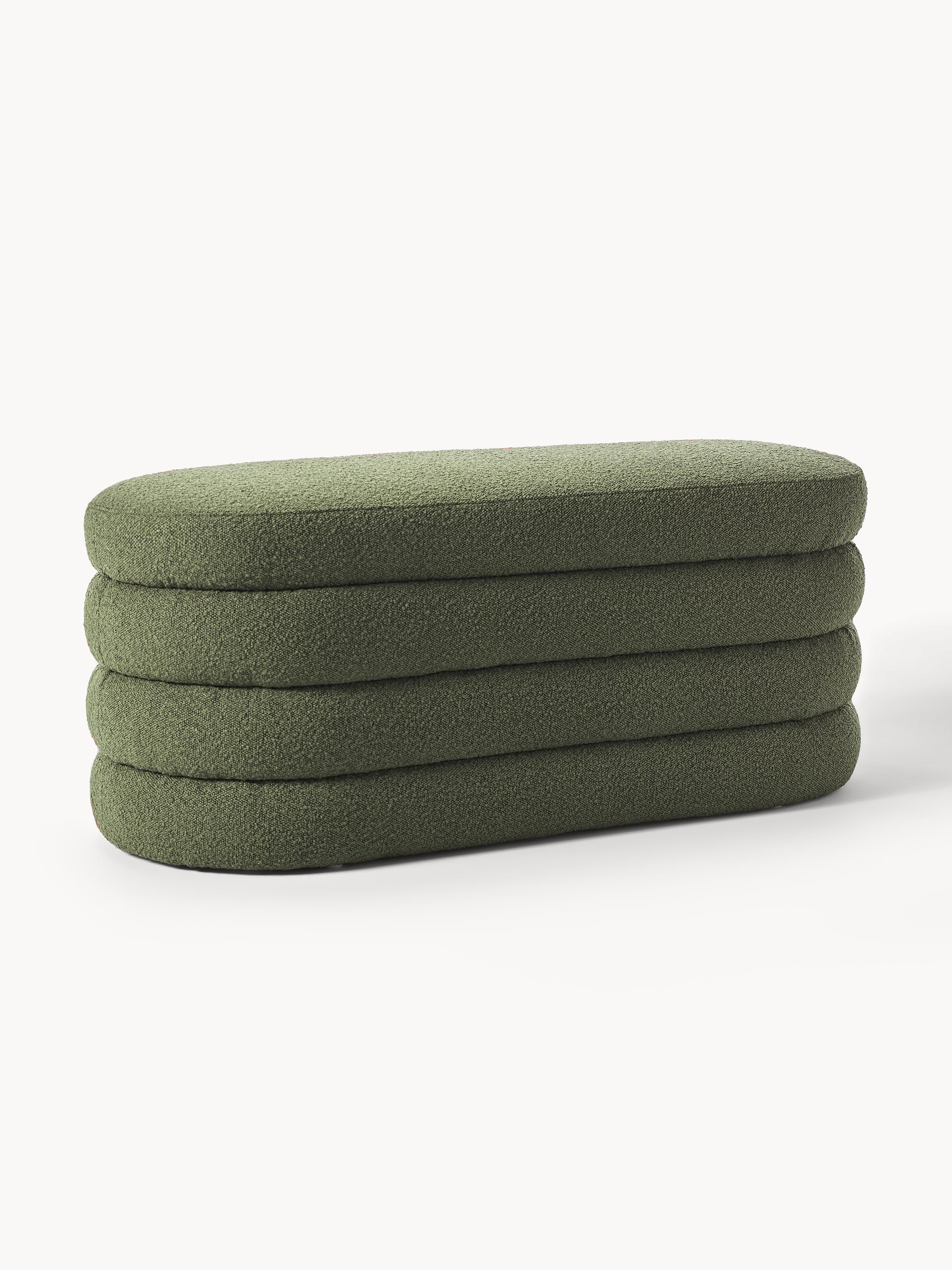 Alto Bouclé Upholstered Bench