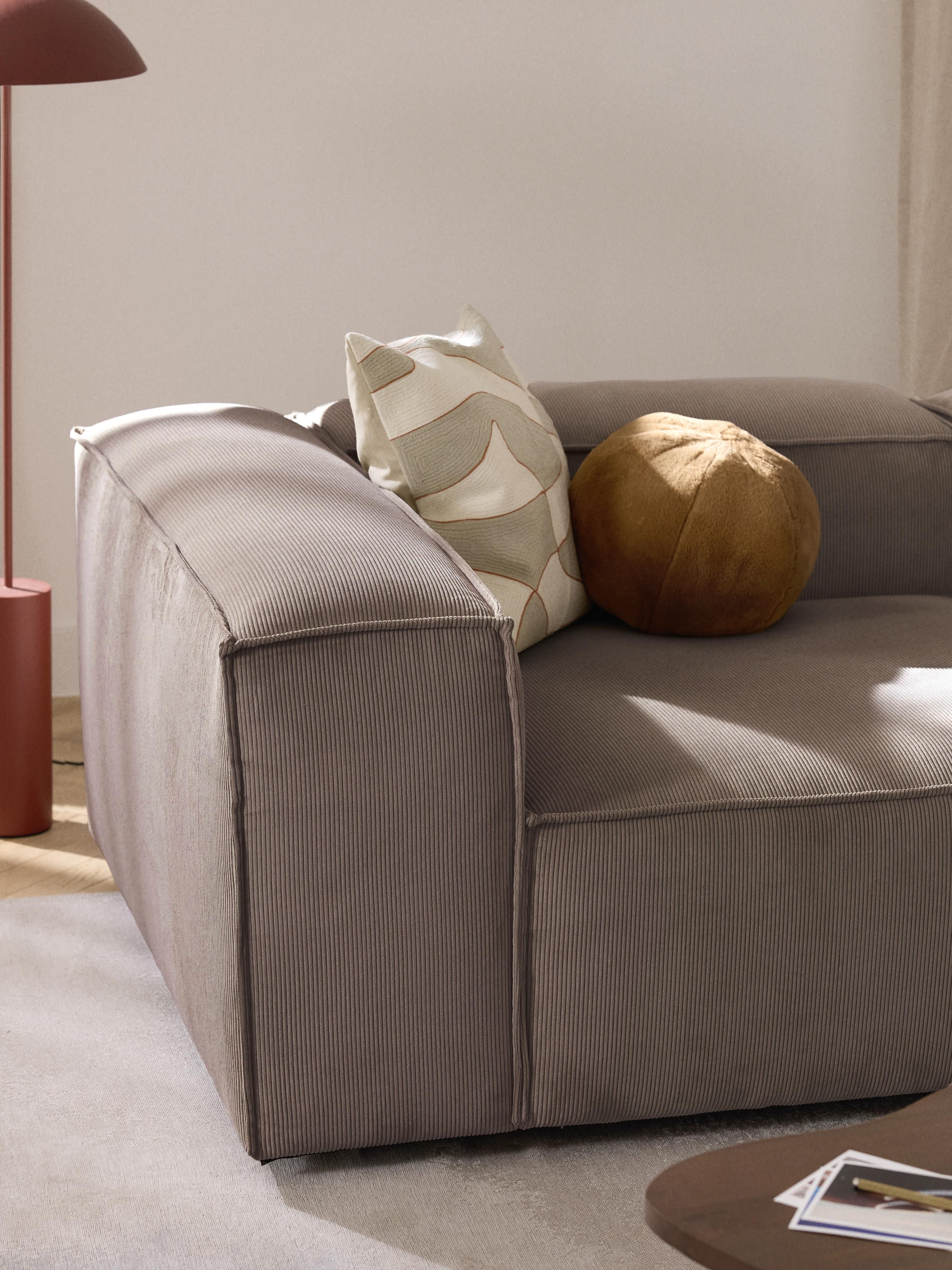 Lennon Corduroy Modular Ottoman