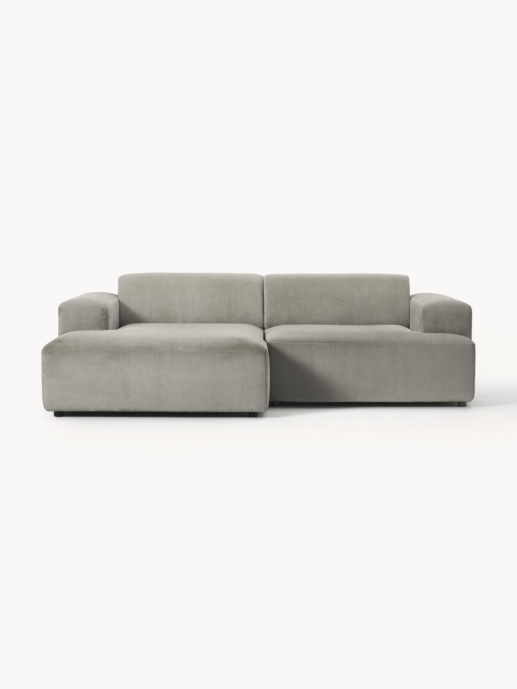Melva Corduroy Corner Sofa (3-seater)