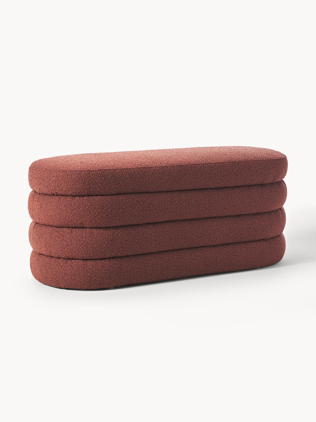 Gallery image 1 - Bouclé Upholstered Bench Alto