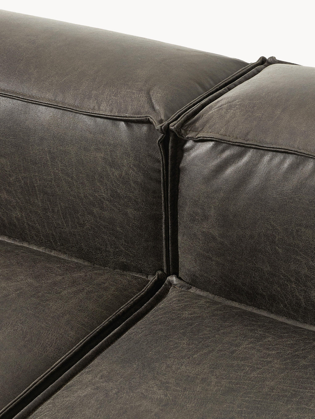 Lennon Modular Leather Sofa (4-seater)