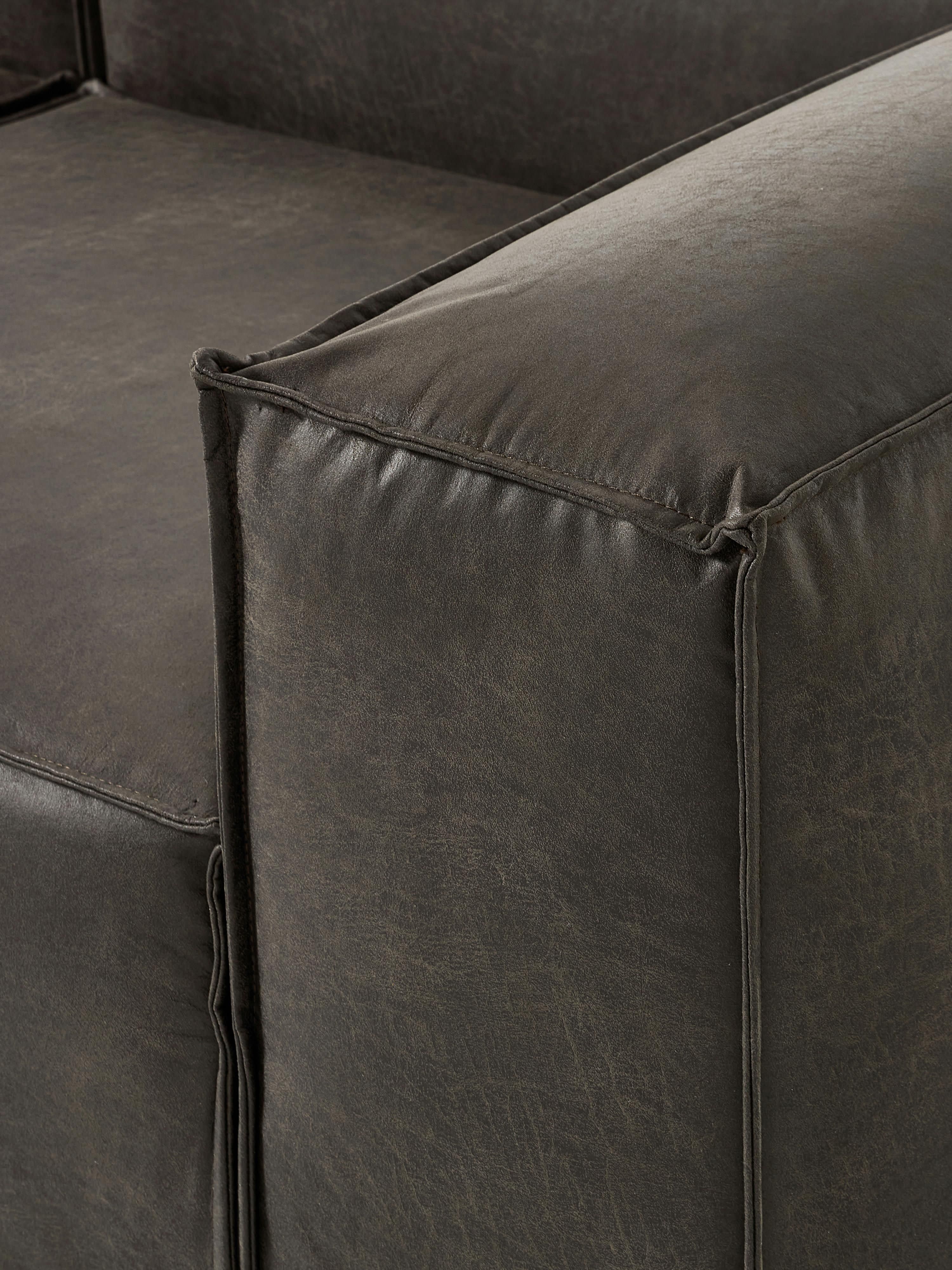 Lennon Modular Leather Sofa (4-seater)