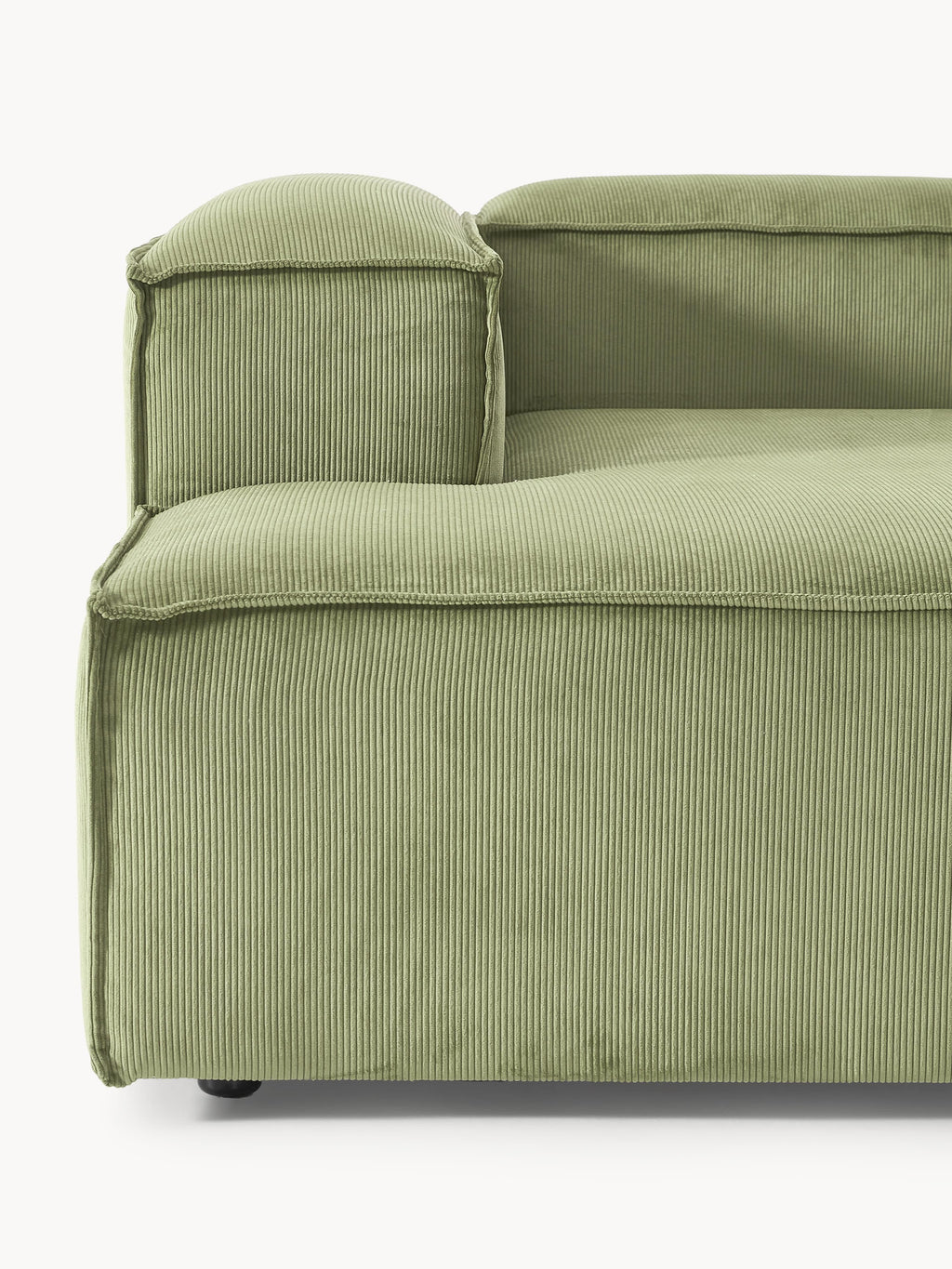 Lennon Corduroy Modular Corner Sofa (4-seater)