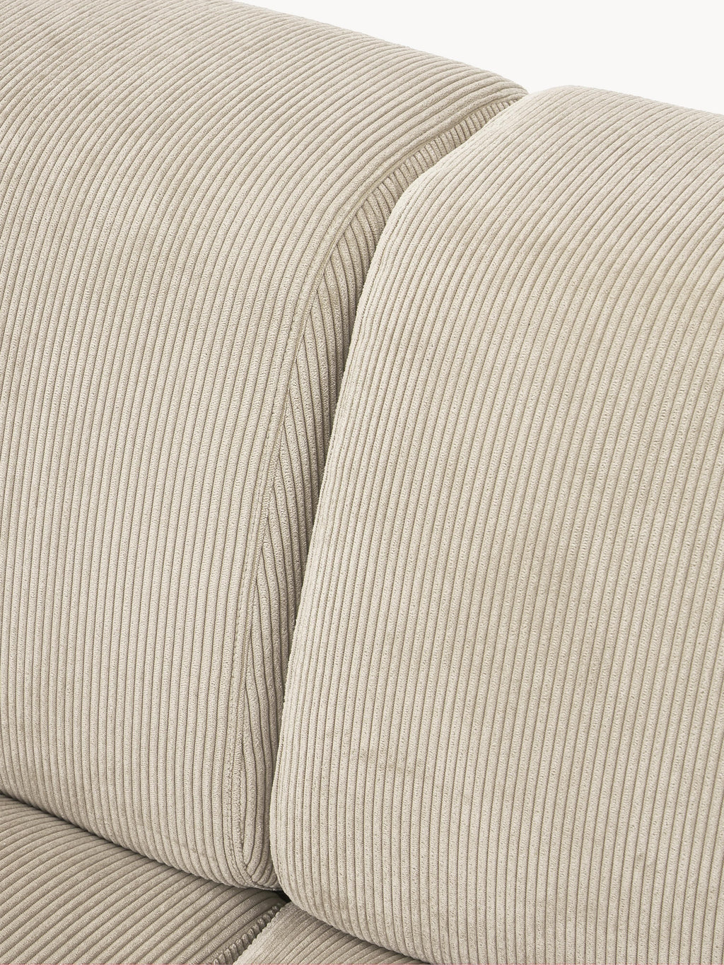 Melva Corduroy Corner Sofa (3-seater)