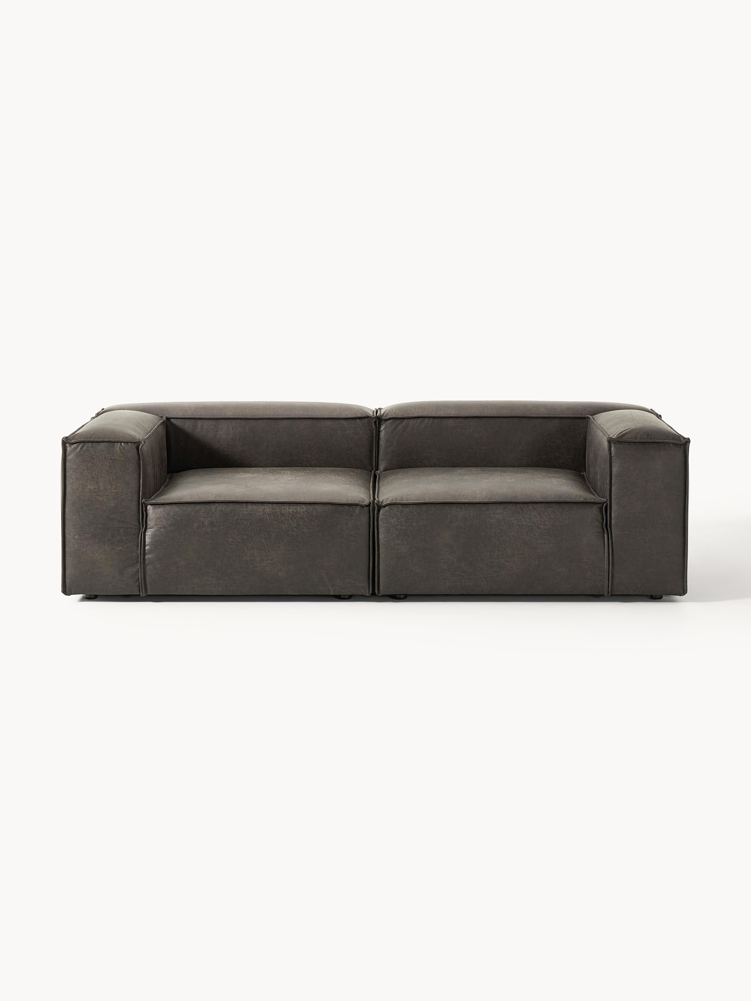 Gallery image 1 - Modular Leather Sofa Lennon (3-seater)