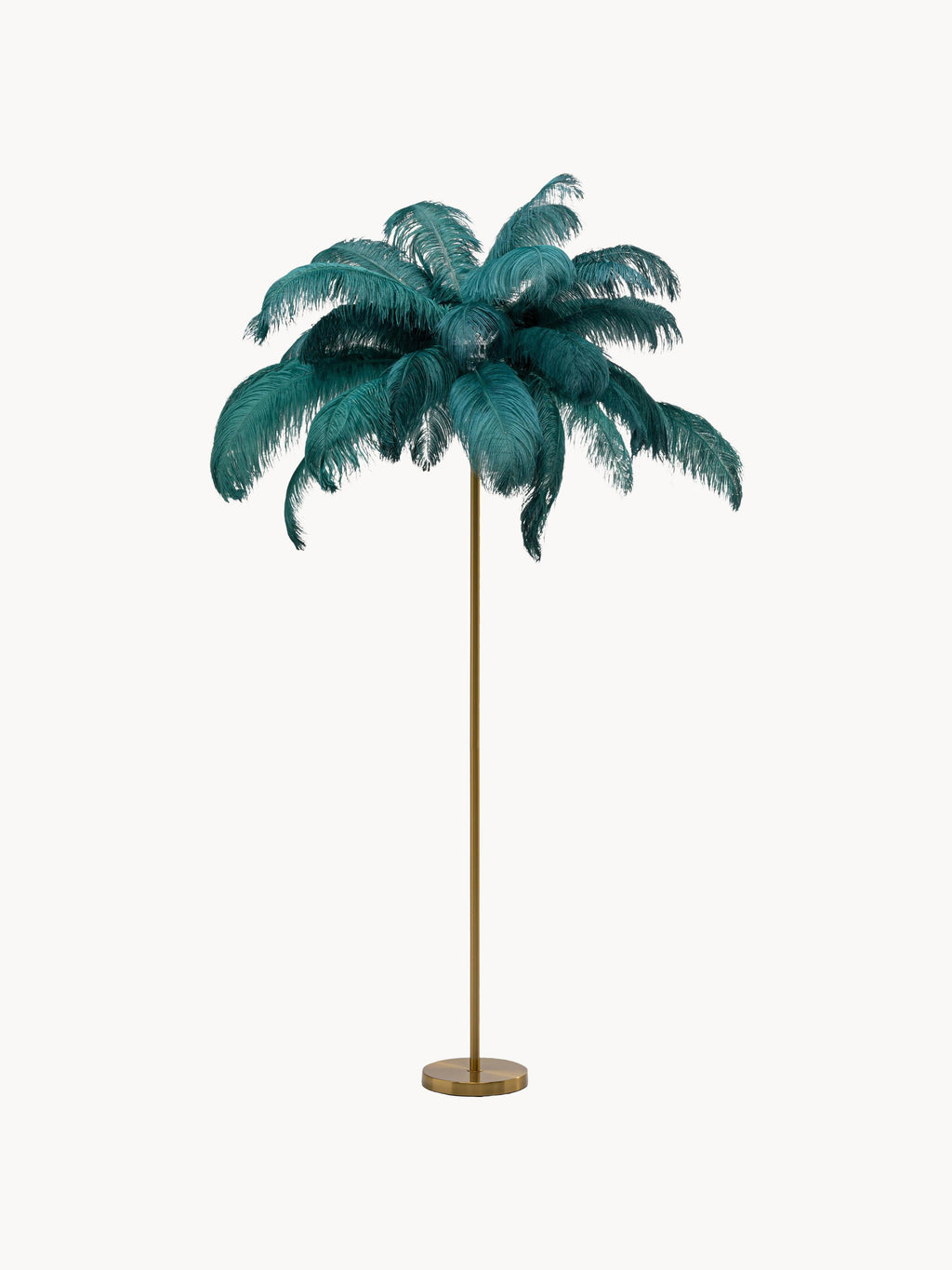 Palm Floor Lamp Feather