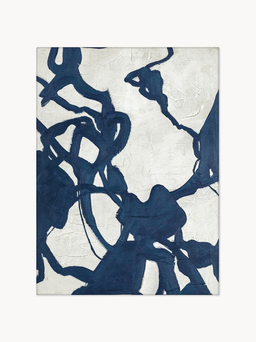 Gallery image 1 - Hand-Painted Canvas Art Blueplay