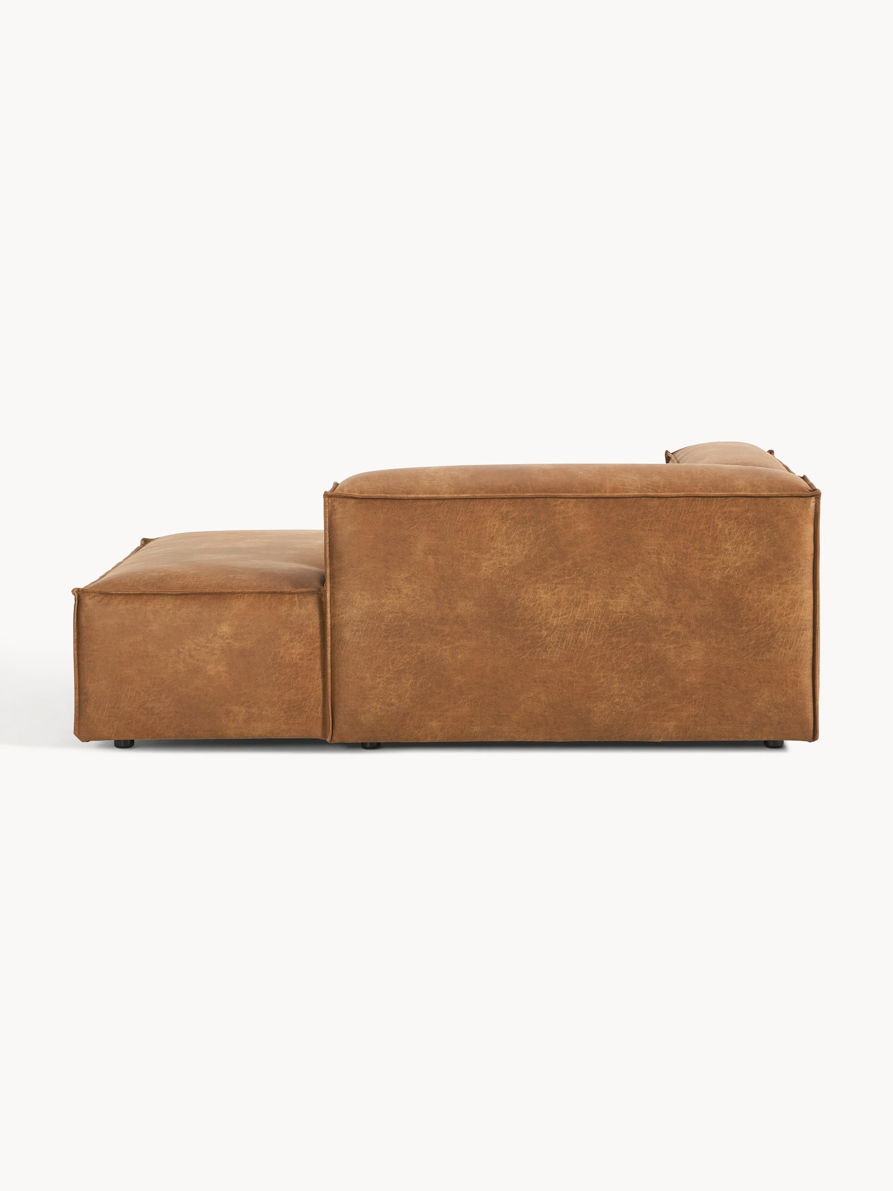 Lennon Leather Corner Chaise Module