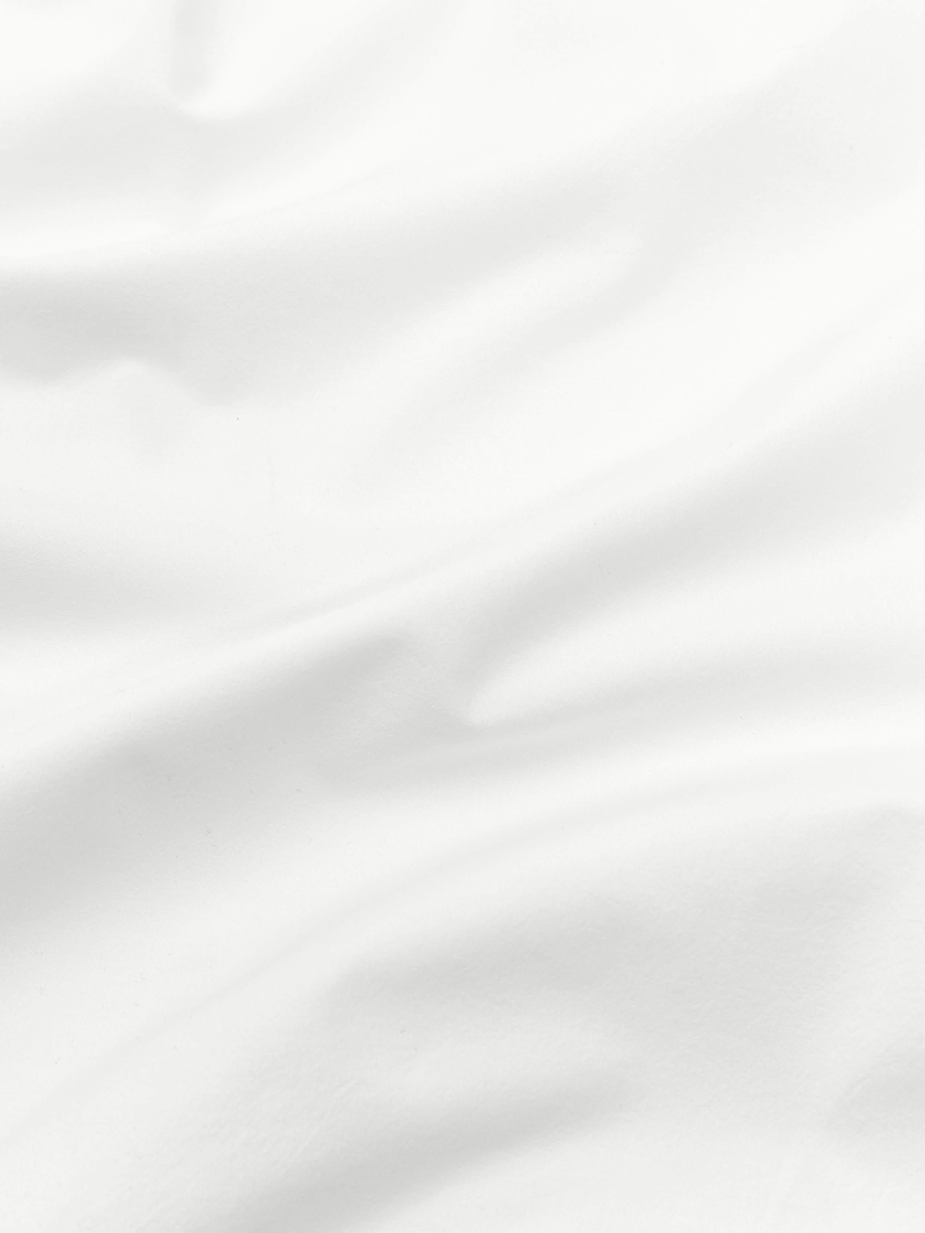 Louane Washed Cotton Percale Duvet Cover with Ruffles