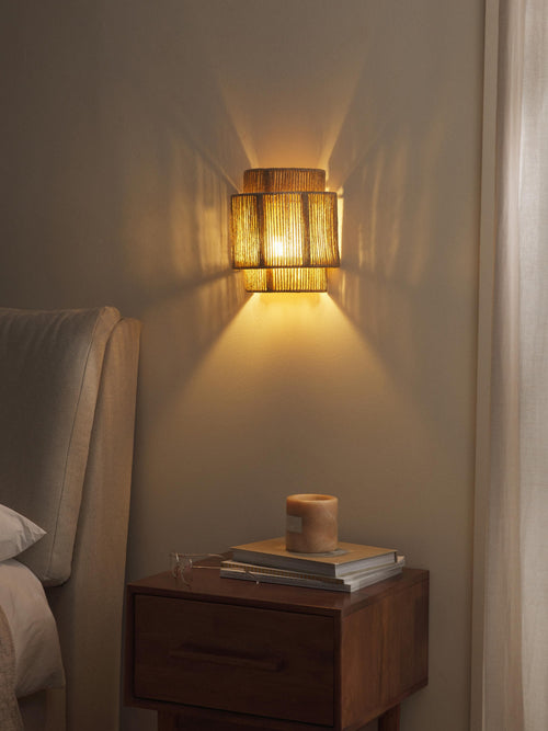 Cecillia Jute Wall Lamp