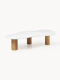 Gallery image 1 - Organic-Shaped Marble Coffee Table Naruto
