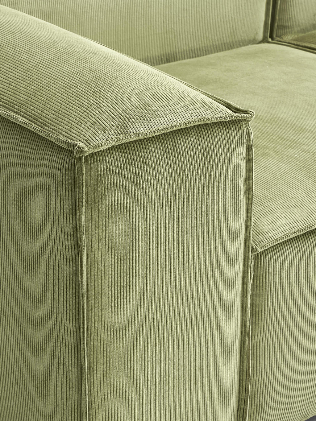 Lennon Corduroy Modular Corner Sofa (4-seater)