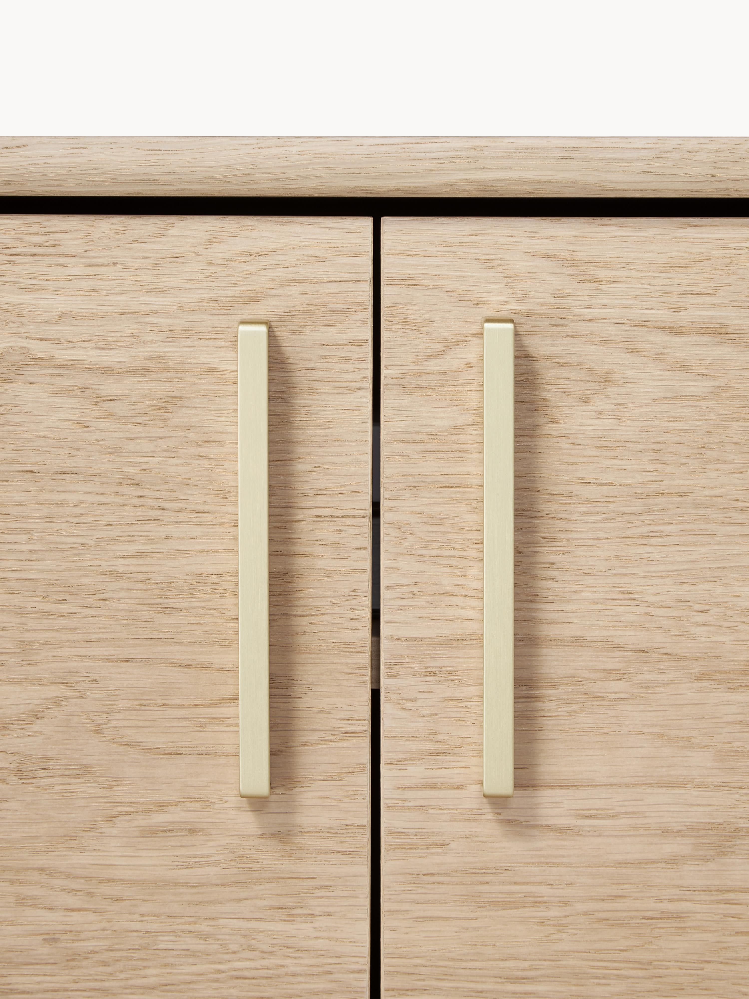 Diana Oak Wood Highboard