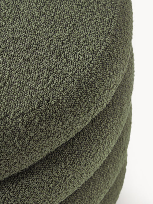 Alto XL Bouclé Upholstered Stool with Storage Space