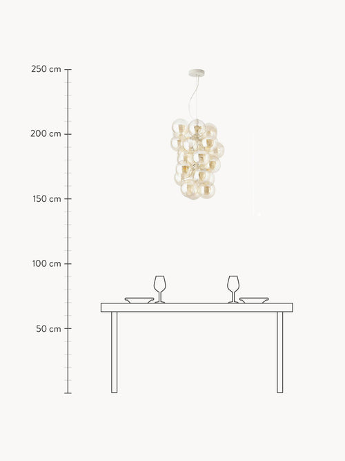 Bubbles Glass Design Pendant Light