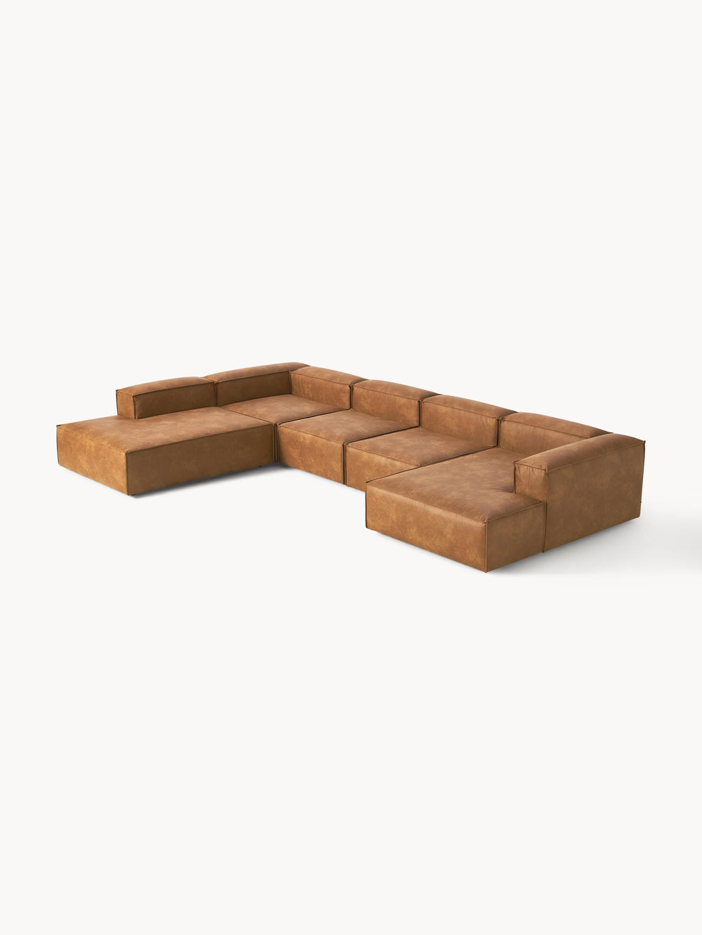 Lennon XL Leather Modular Sofa