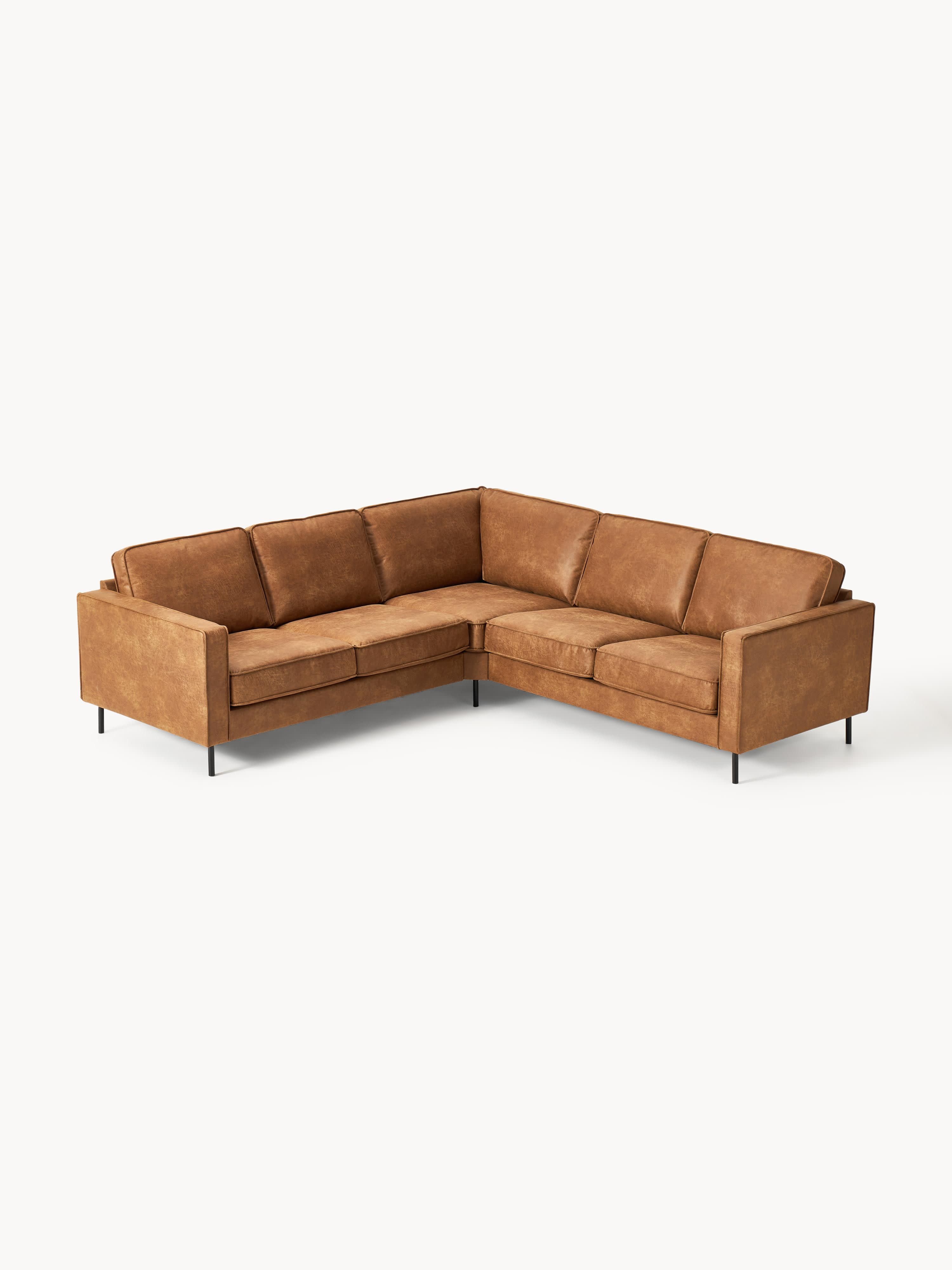 Gallery image 1 - Leather Corner Sofa Hunter (4-seater)