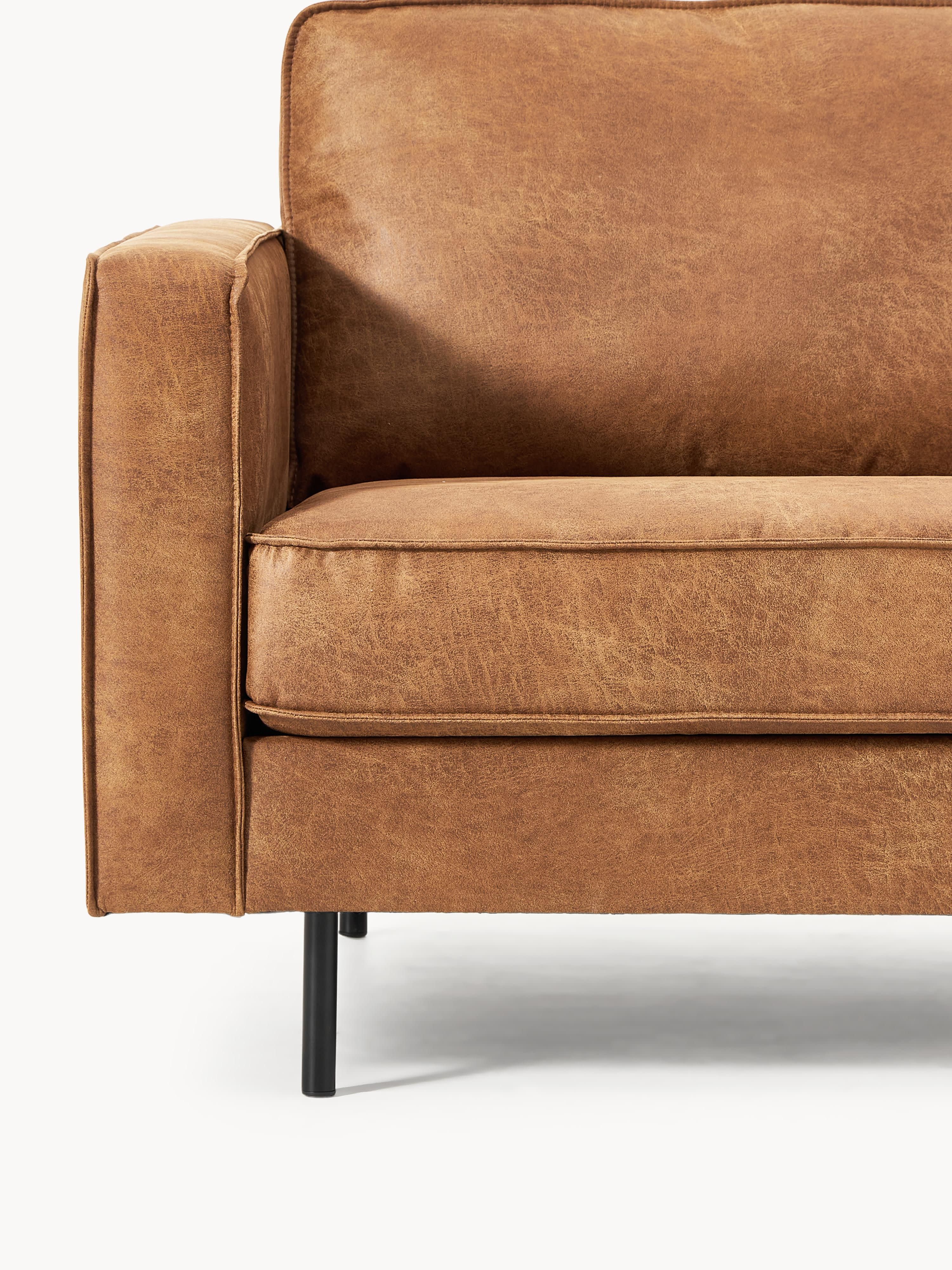 Hunter Leather Corner Sofa (4-seater)