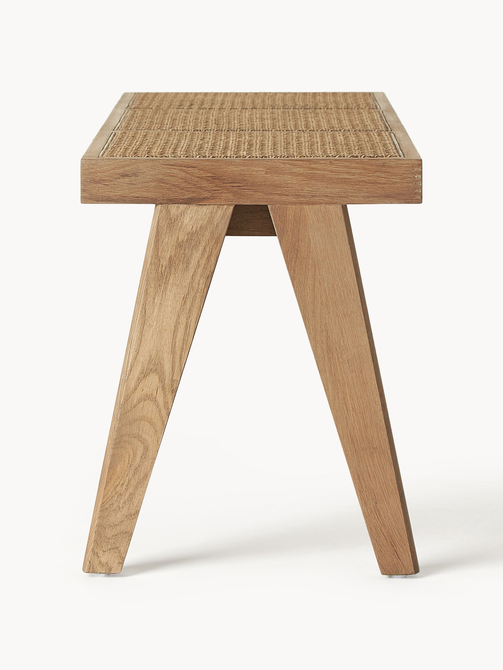 Sissi Bench with Viennese Wickerwork