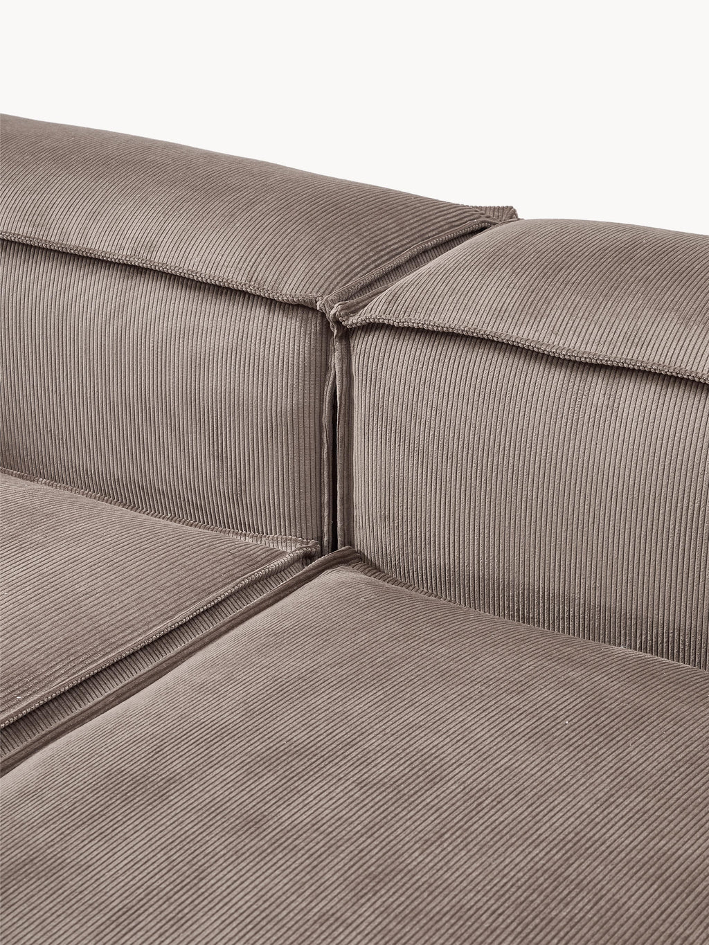 Lennon Corduroy Modular Corner Sofa (4-seater)